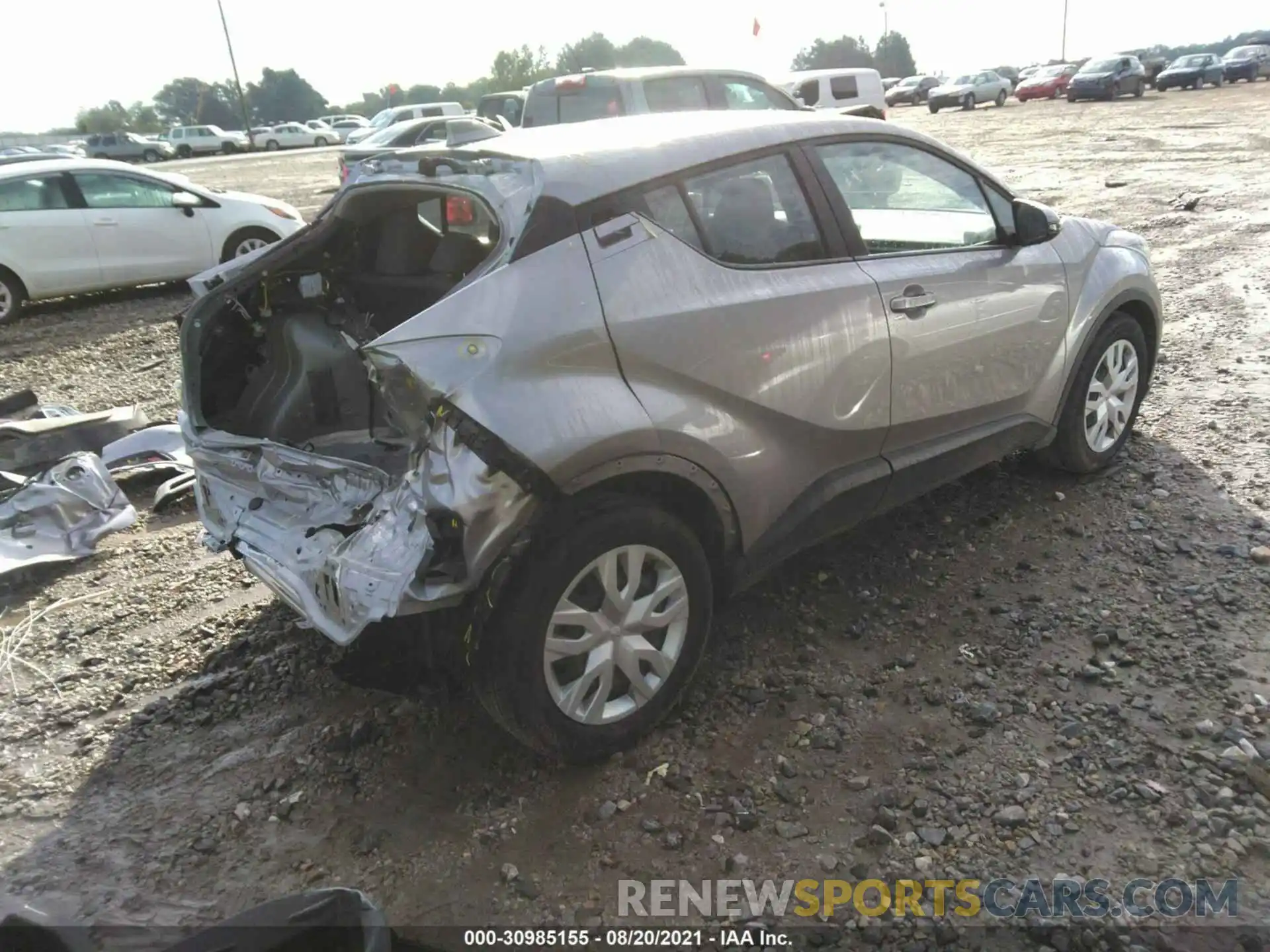 4 Photograph of a damaged car NMTKHMBX5LR117303 TOYOTA C-HR 2020