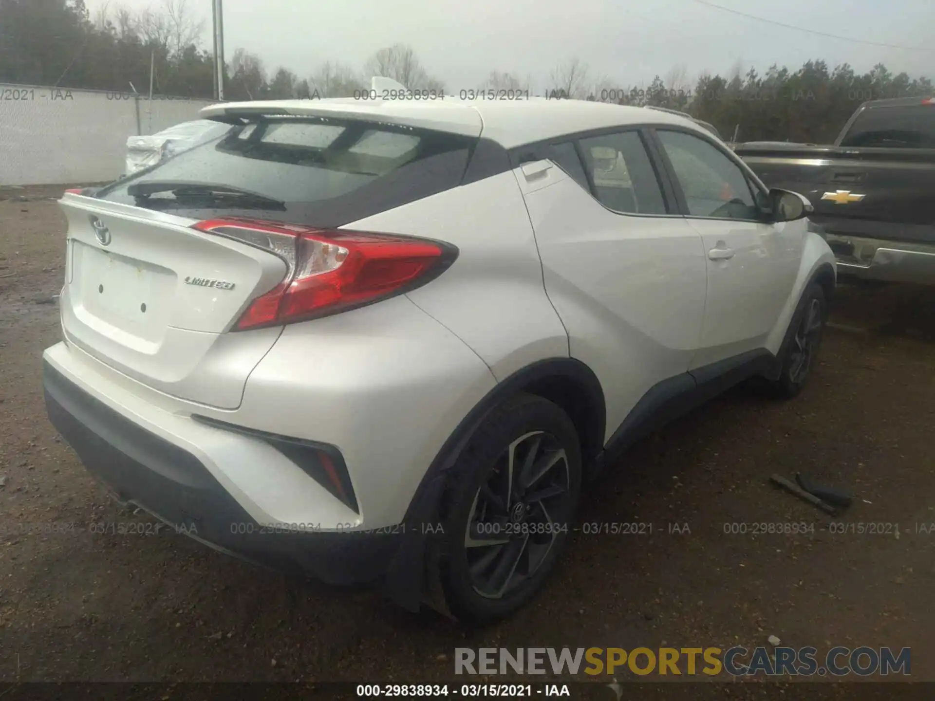 4 Photograph of a damaged car NMTKHMBX5LR118290 TOYOTA C-HR 2020