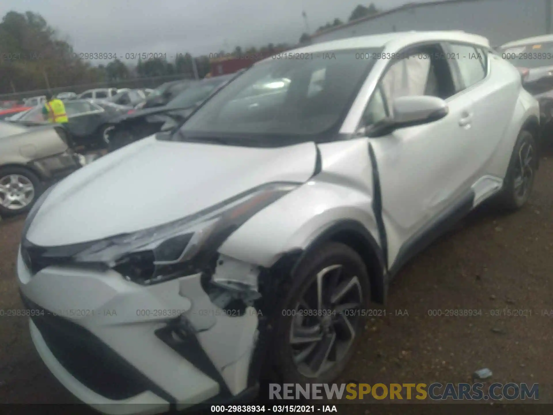 6 Photograph of a damaged car NMTKHMBX5LR118290 TOYOTA C-HR 2020