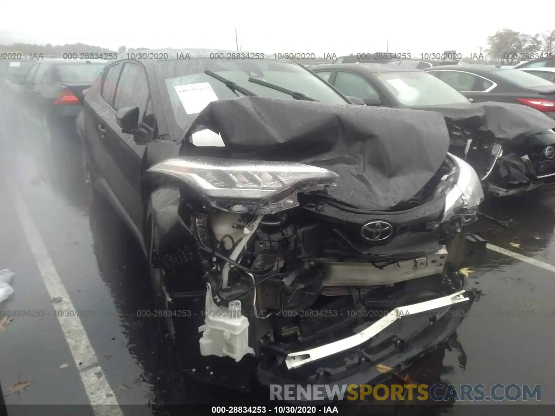 1 Photograph of a damaged car NMTKHMBX6LR102972 TOYOTA C-HR 2020