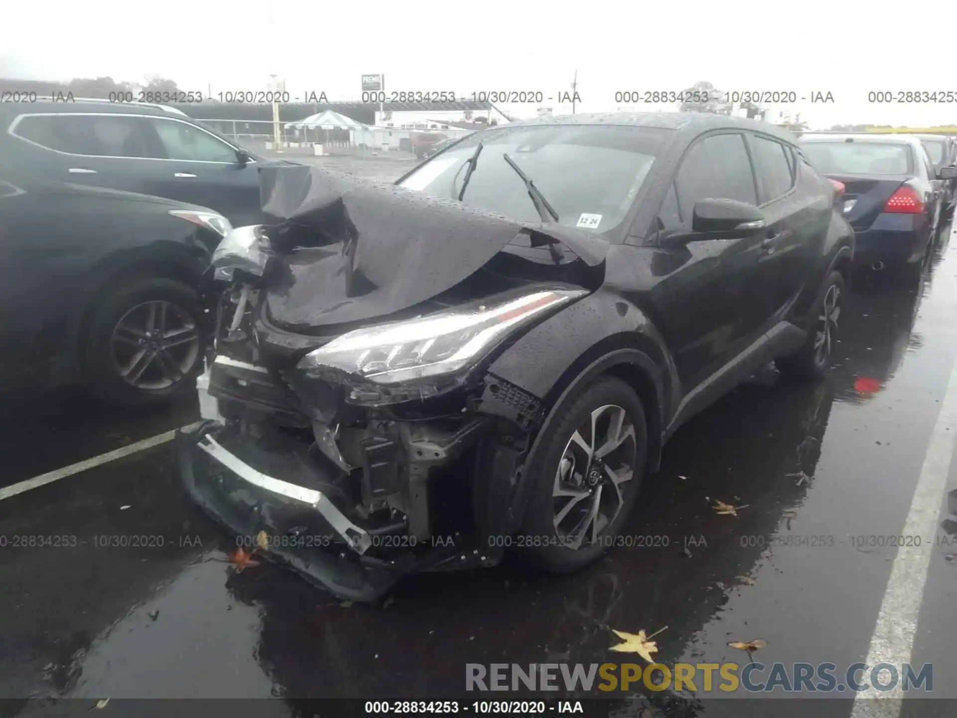 2 Photograph of a damaged car NMTKHMBX6LR102972 TOYOTA C-HR 2020