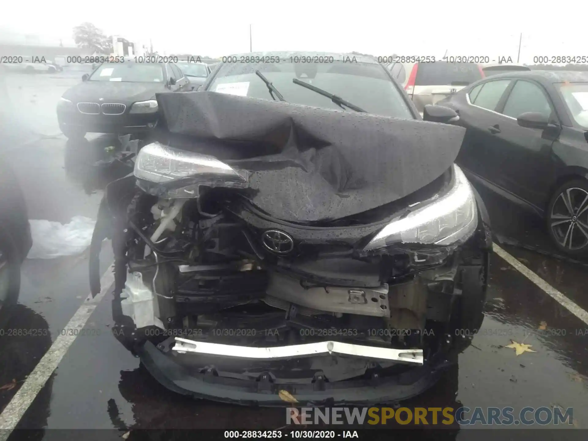 6 Photograph of a damaged car NMTKHMBX6LR102972 TOYOTA C-HR 2020