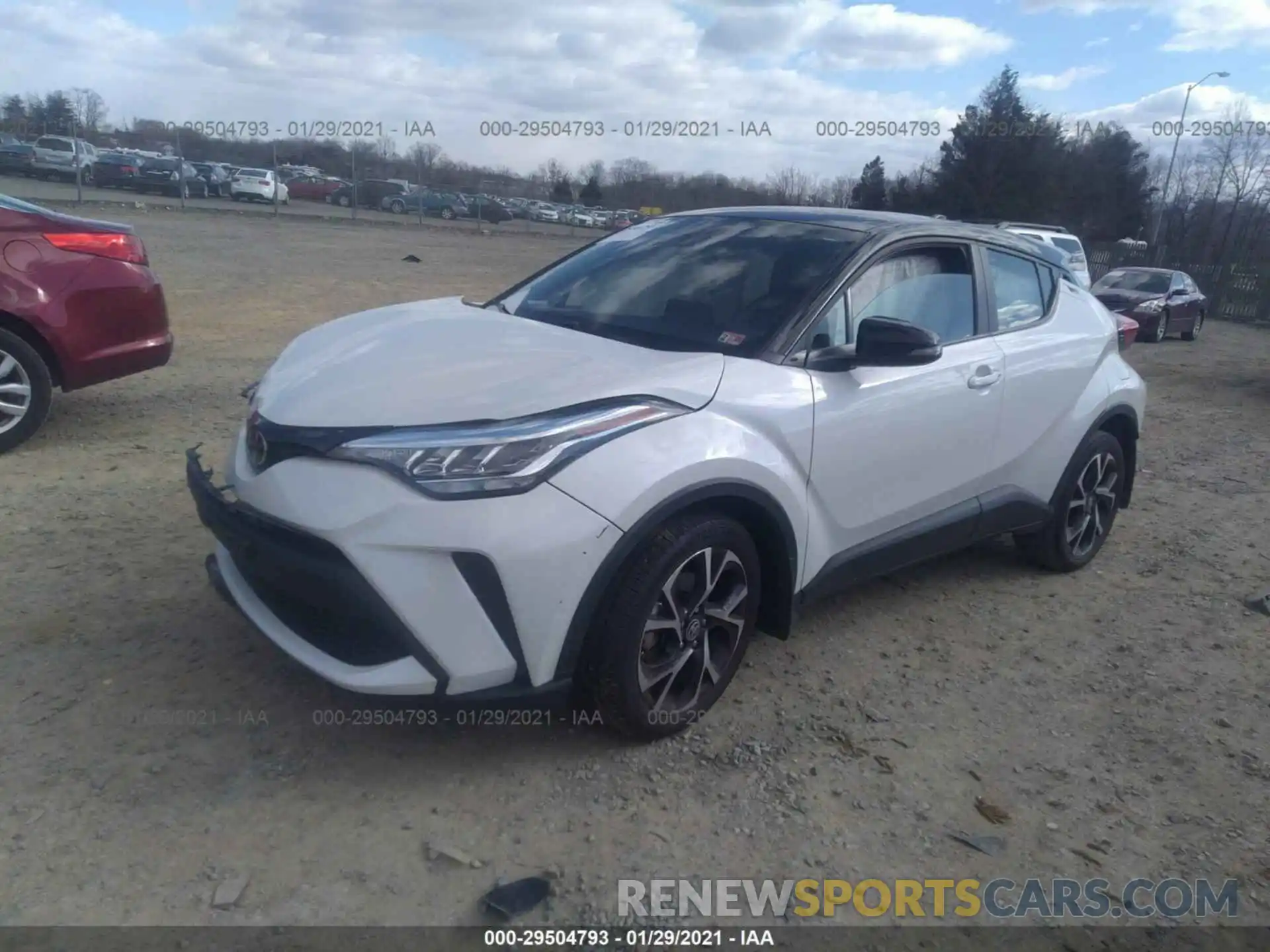 2 Photograph of a damaged car NMTKHMBX6LR105208 TOYOTA C-HR 2020