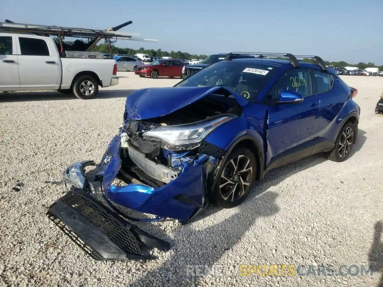 2 Photograph of a damaged car NMTKHMBX6LR105662 TOYOTA C-HR 2020