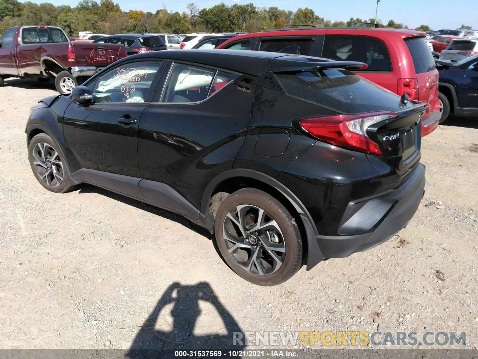 3 Photograph of a damaged car NMTKHMBX6LR106004 TOYOTA C-HR 2020