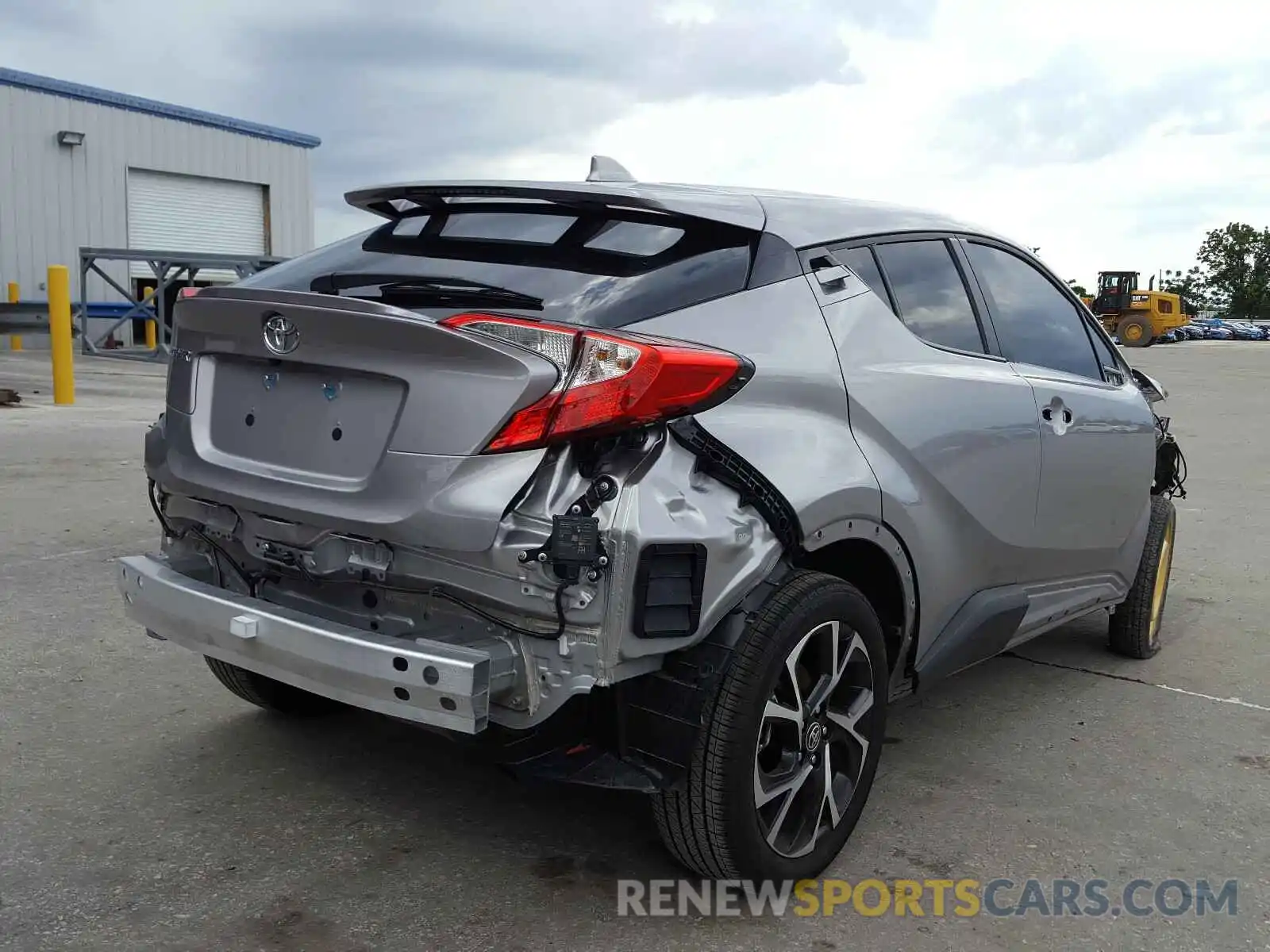 4 Photograph of a damaged car NMTKHMBX6LR106357 TOYOTA C-HR 2020