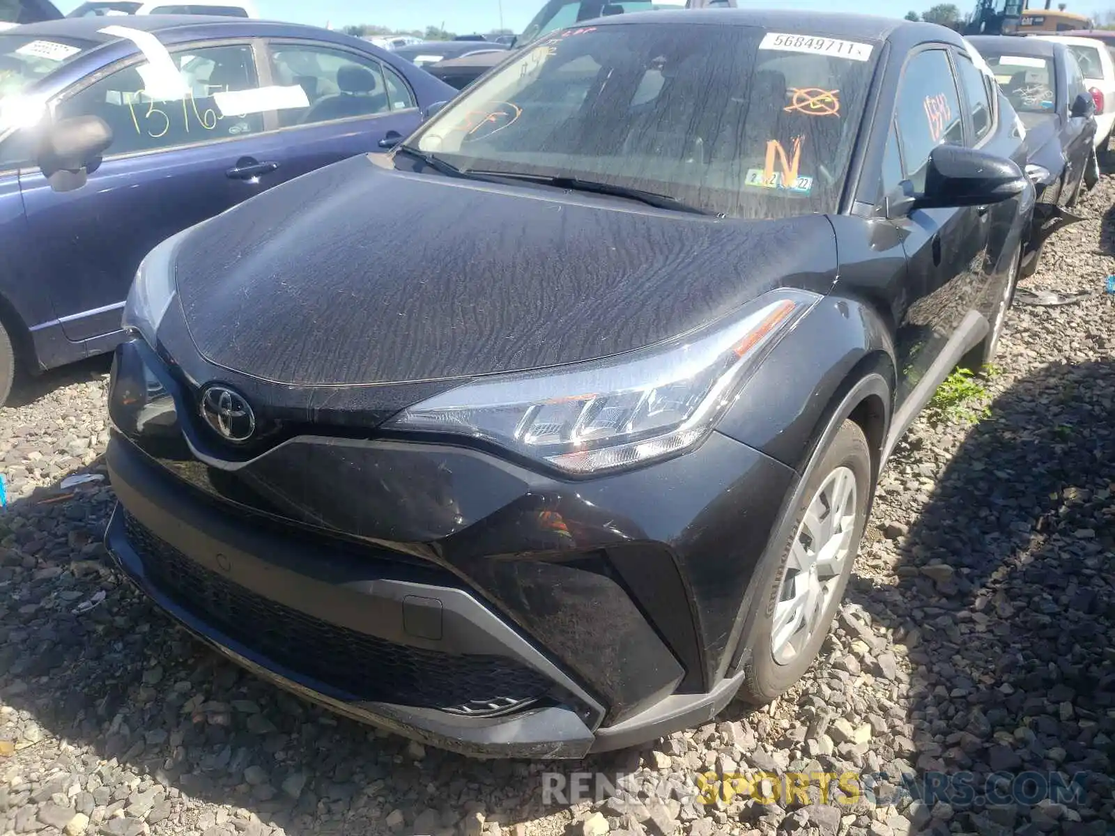 2 Photograph of a damaged car NMTKHMBX6LR107010 TOYOTA C-HR 2020