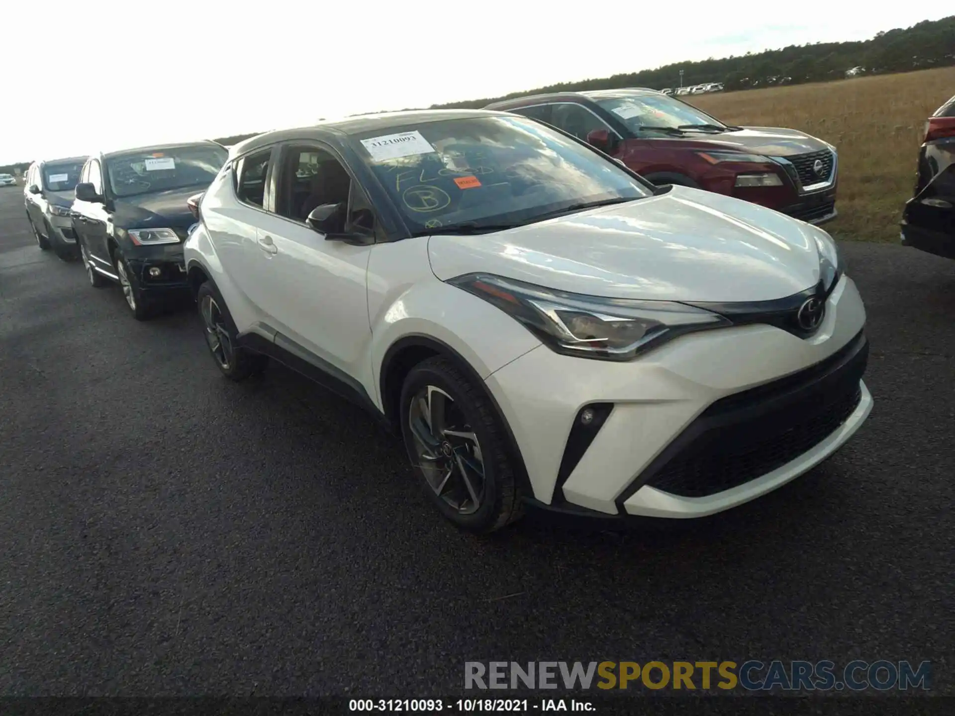 1 Photograph of a damaged car NMTKHMBX6LR109386 TOYOTA C-HR 2020