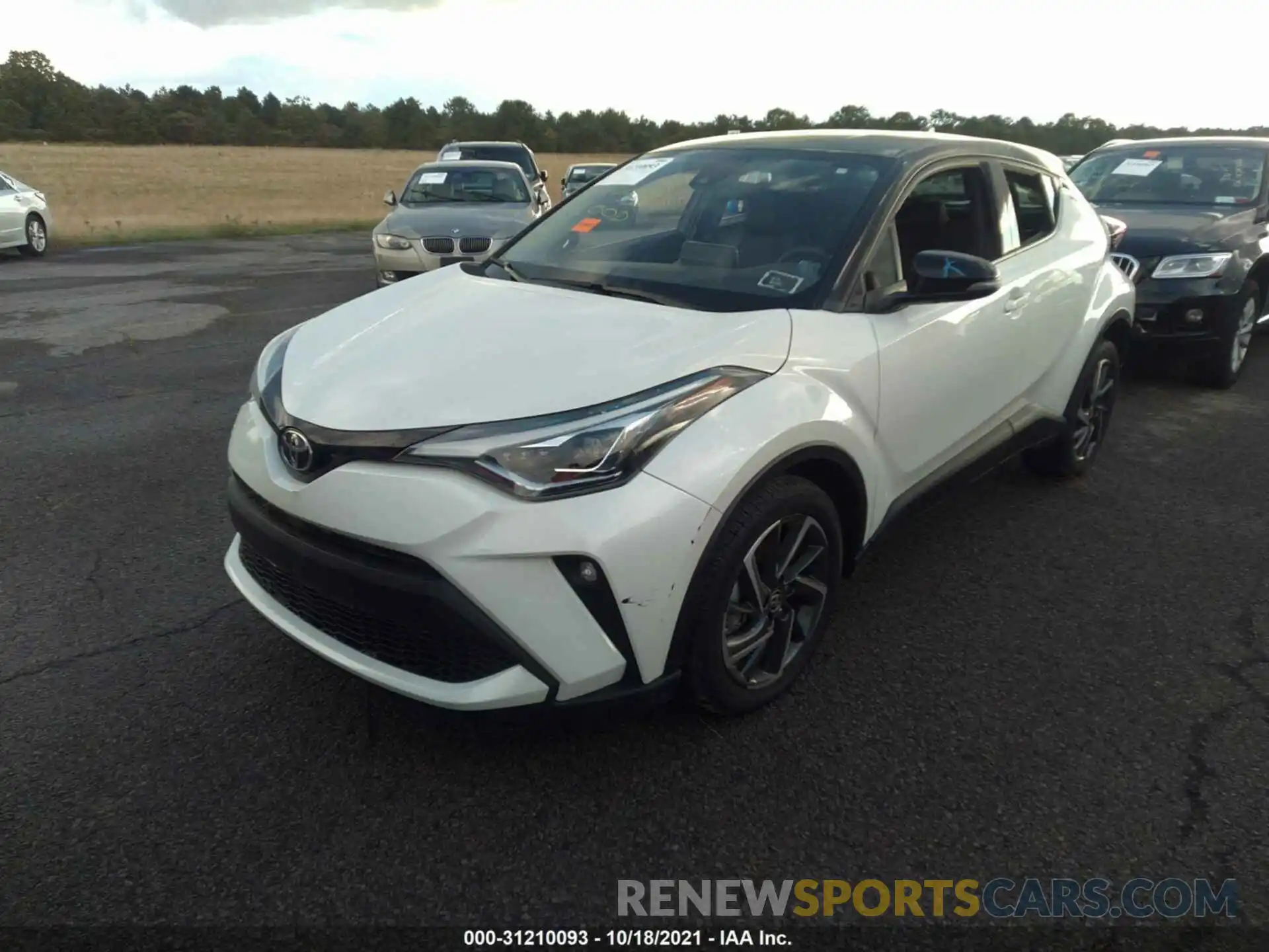 2 Photograph of a damaged car NMTKHMBX6LR109386 TOYOTA C-HR 2020