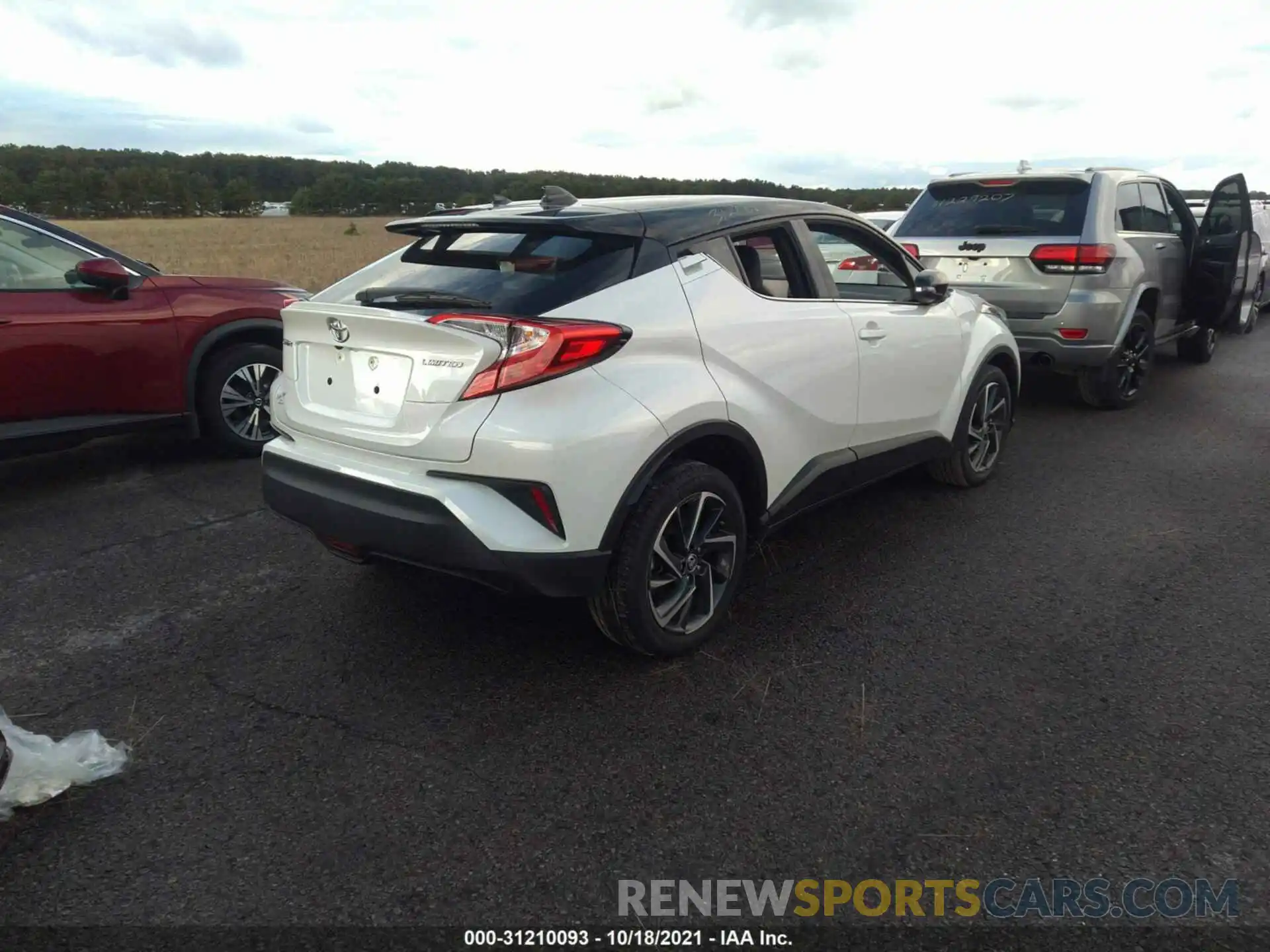 4 Photograph of a damaged car NMTKHMBX6LR109386 TOYOTA C-HR 2020