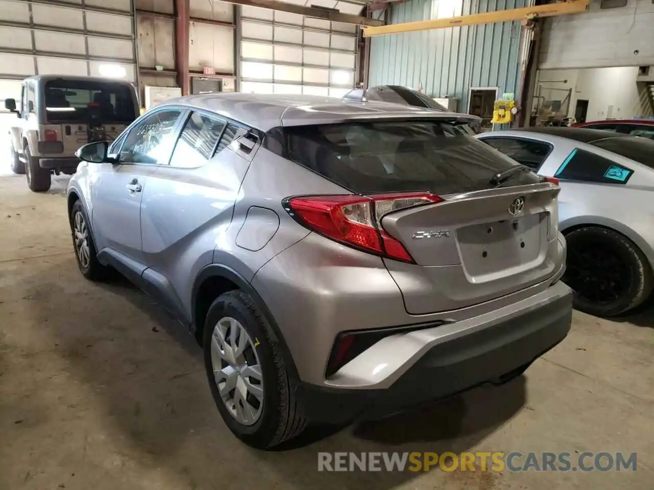 3 Photograph of a damaged car NMTKHMBX6LR110845 TOYOTA C-HR 2020