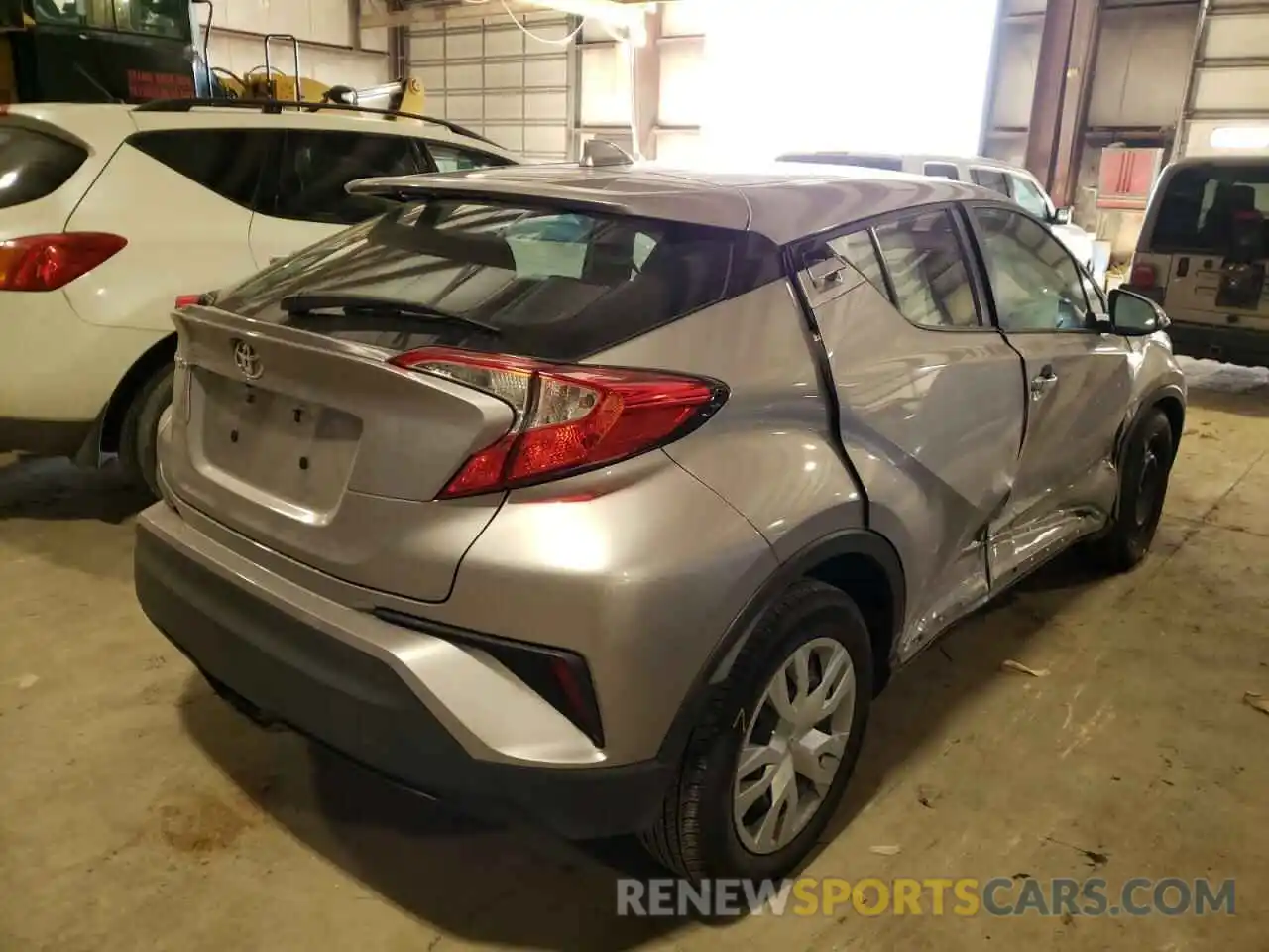 4 Photograph of a damaged car NMTKHMBX6LR110845 TOYOTA C-HR 2020