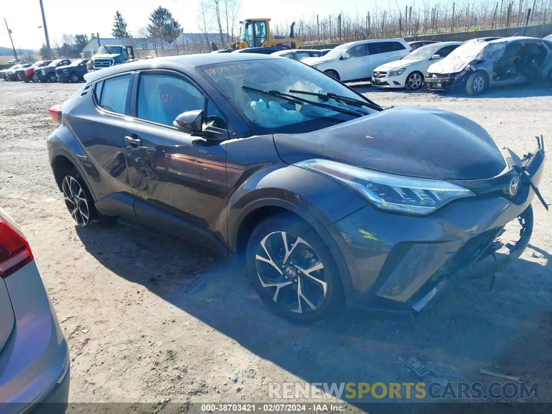 13 Photograph of a damaged car NMTKHMBX6LR113695 TOYOTA C-HR 2020