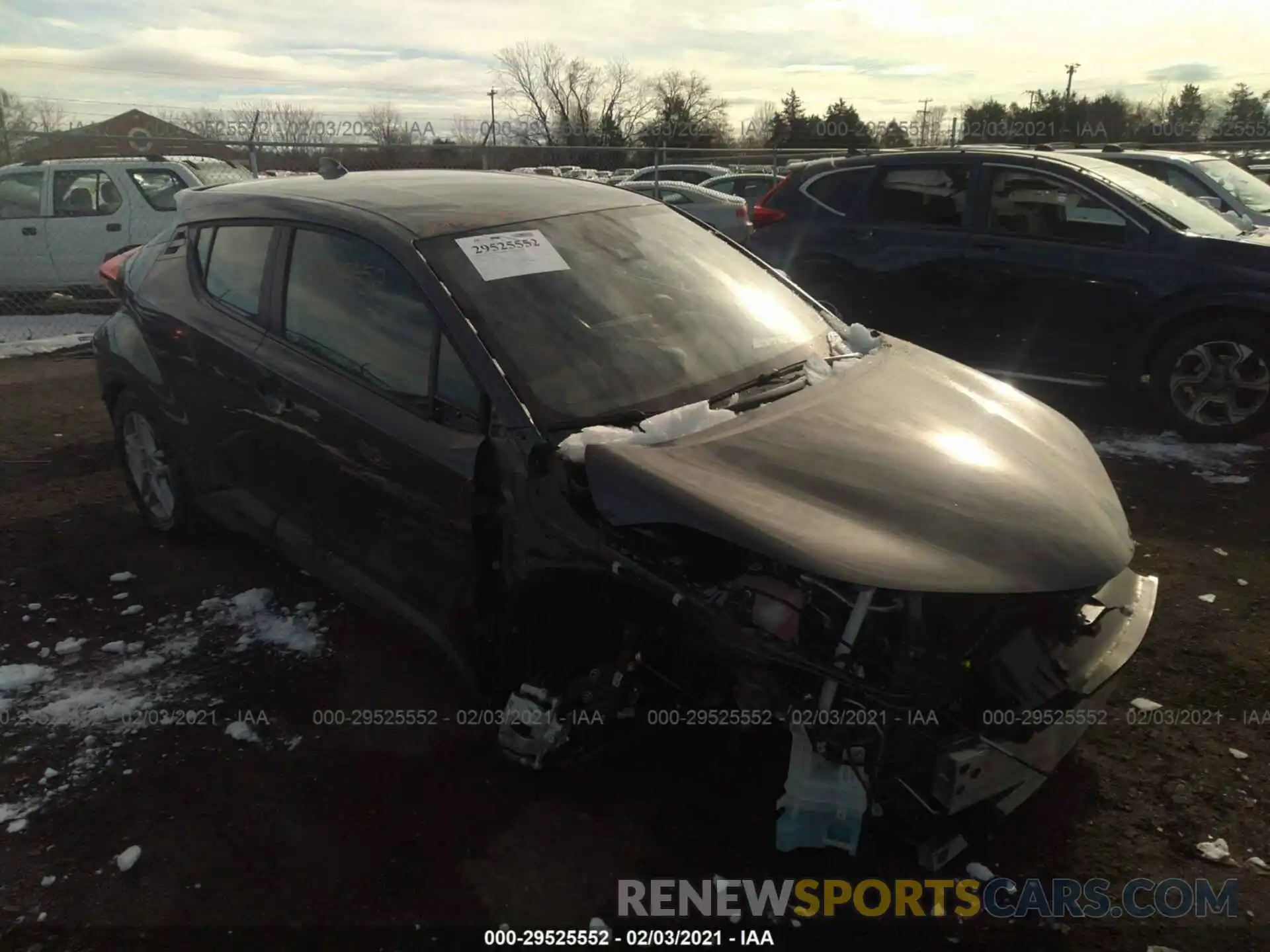 1 Photograph of a damaged car NMTKHMBX6LR114653 TOYOTA C-HR 2020