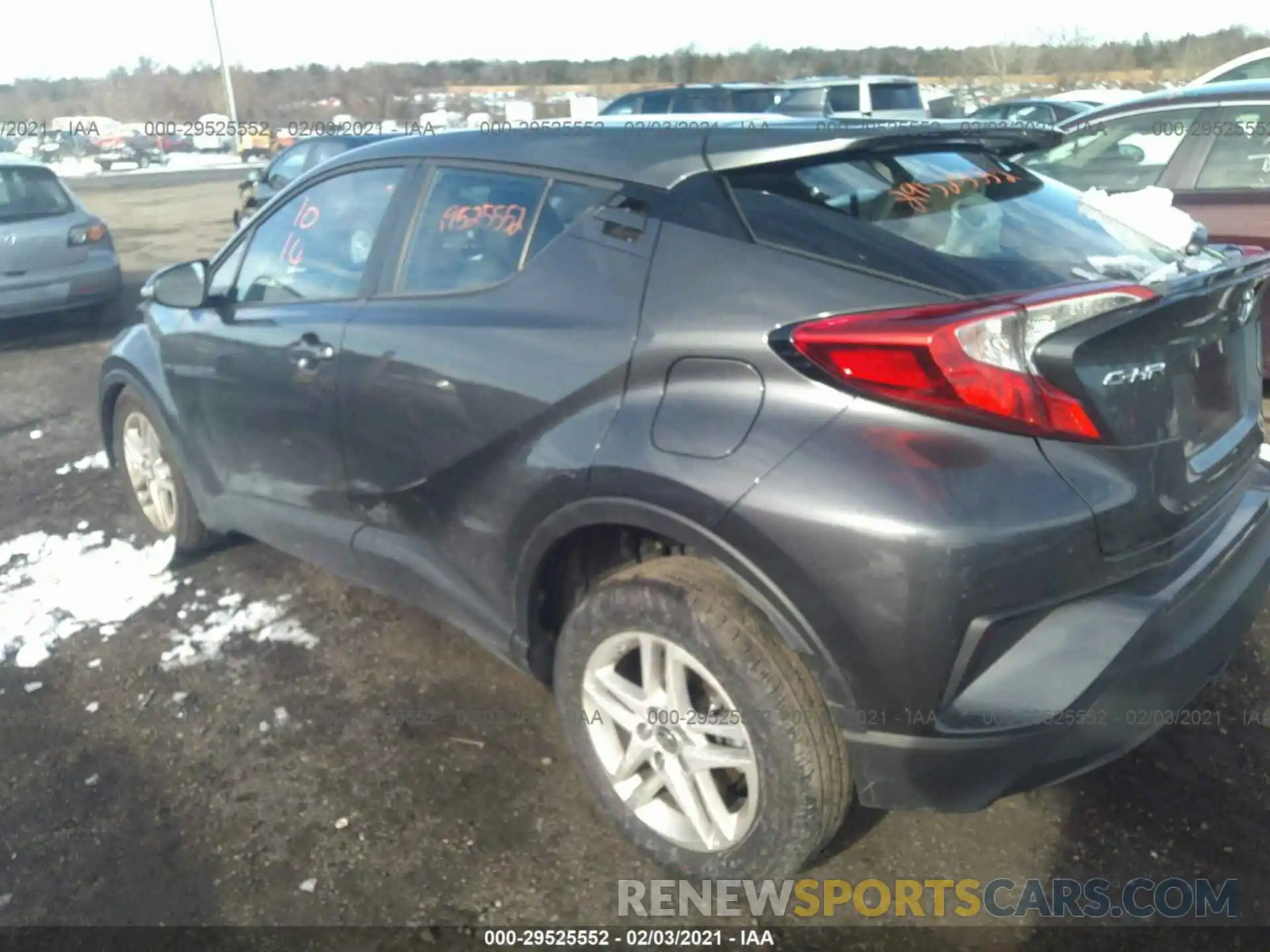 3 Photograph of a damaged car NMTKHMBX6LR114653 TOYOTA C-HR 2020