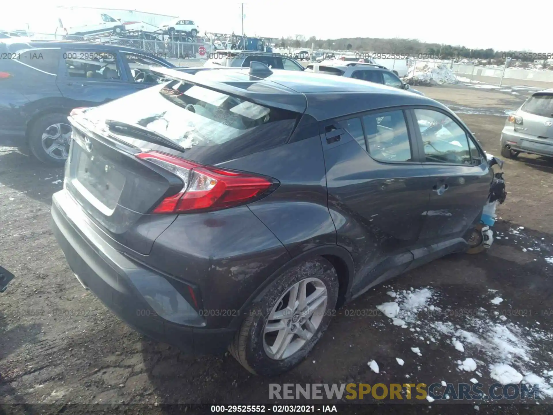 4 Photograph of a damaged car NMTKHMBX6LR114653 TOYOTA C-HR 2020