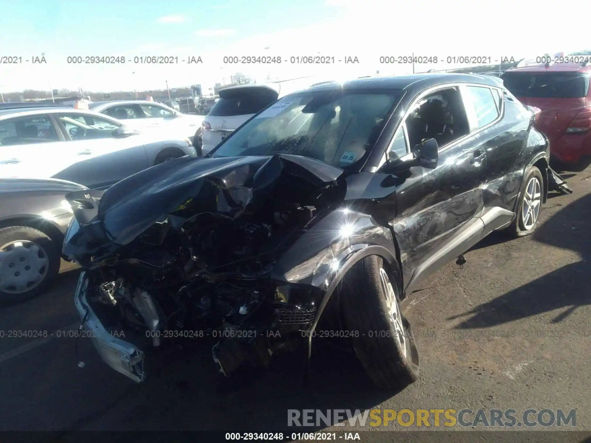 2 Photograph of a damaged car NMTKHMBX6LR115401 TOYOTA C-HR 2020