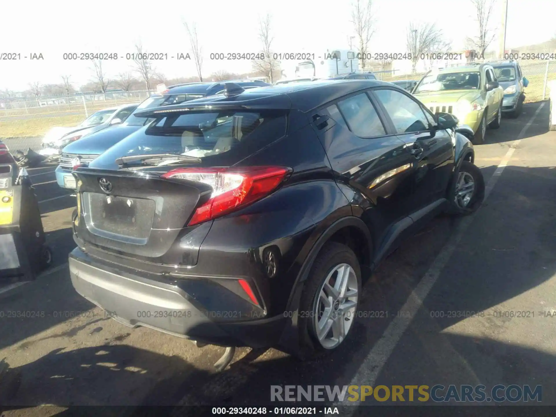 4 Photograph of a damaged car NMTKHMBX6LR115401 TOYOTA C-HR 2020