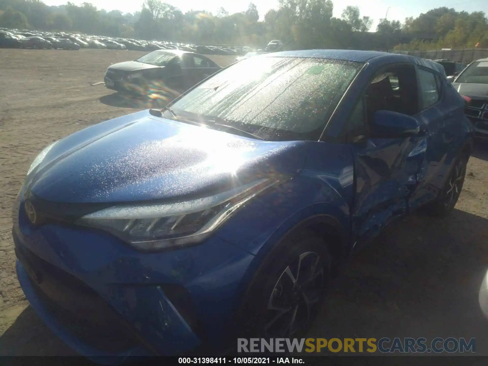 6 Photograph of a damaged car NMTKHMBX6LR117049 TOYOTA C-HR 2020