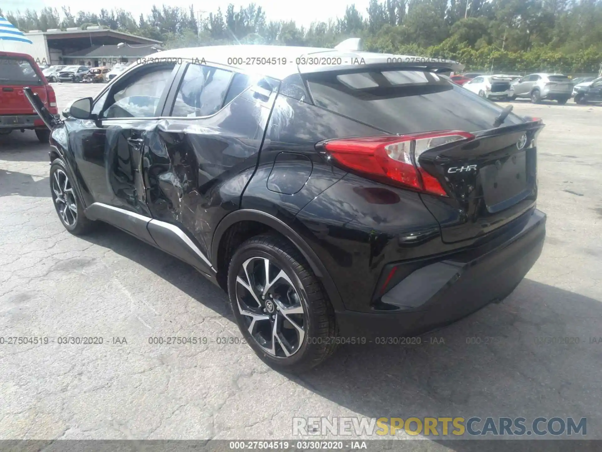 3 Photograph of a damaged car NMTKHMBX7LR101720 TOYOTA C-HR 2020