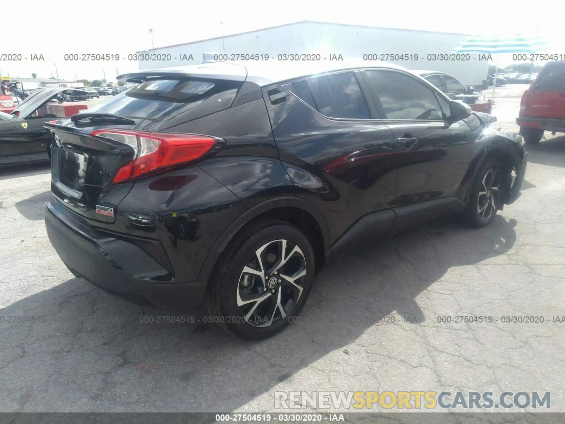 4 Photograph of a damaged car NMTKHMBX7LR101720 TOYOTA C-HR 2020