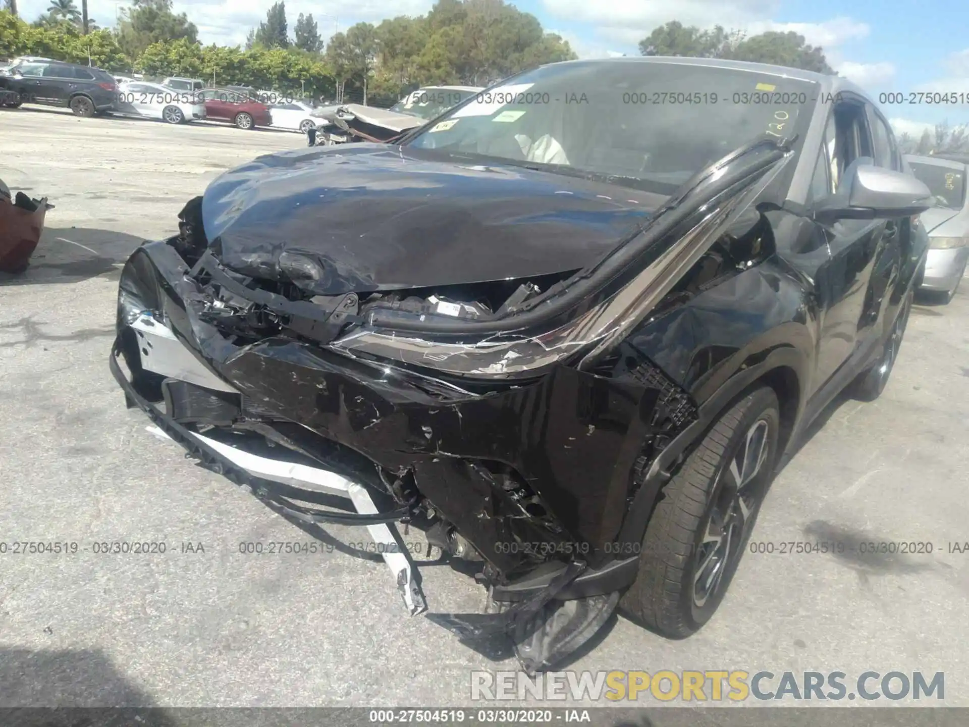 6 Photograph of a damaged car NMTKHMBX7LR101720 TOYOTA C-HR 2020