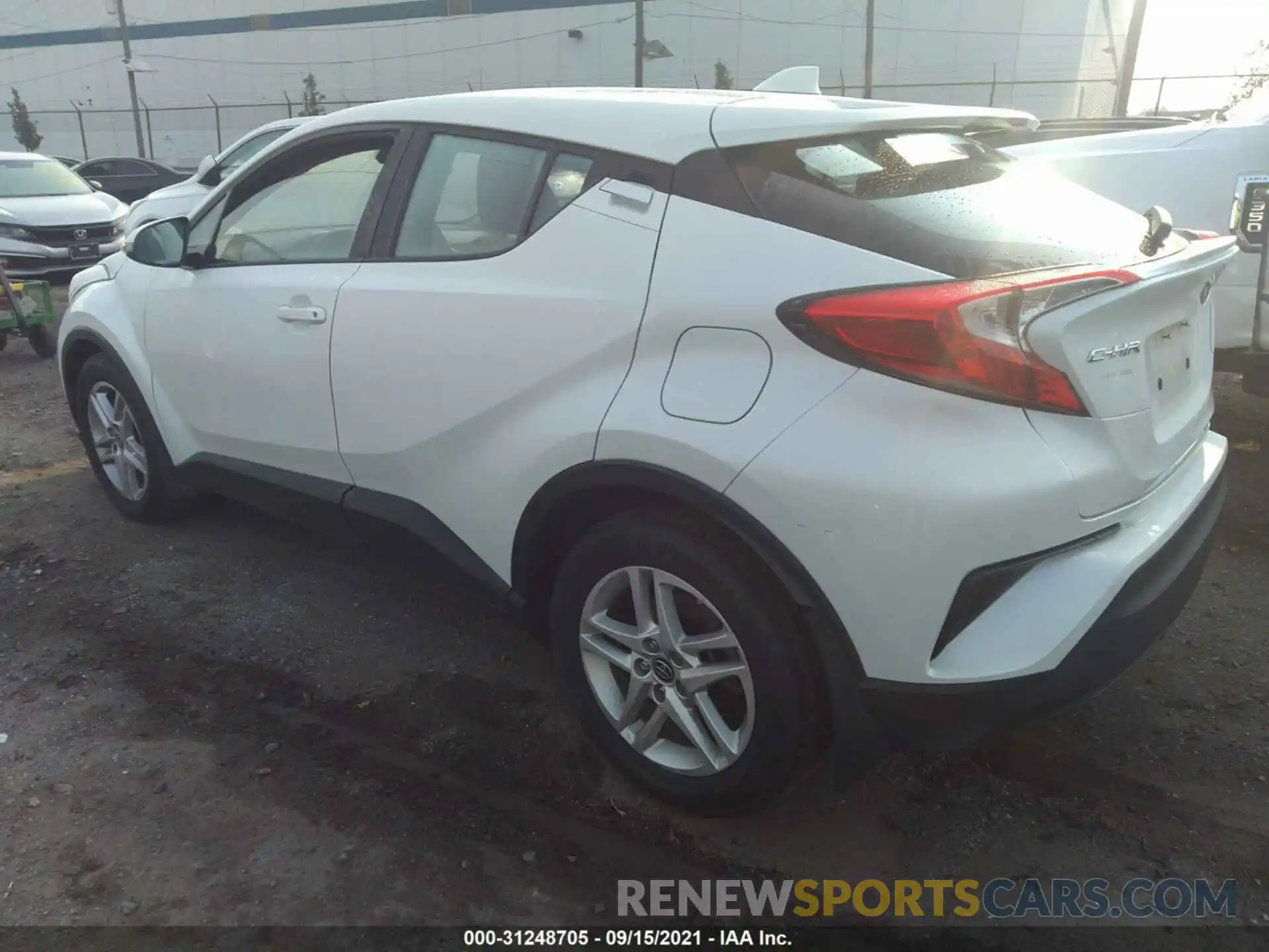 3 Photograph of a damaged car NMTKHMBX7LR103354 TOYOTA C-HR 2020