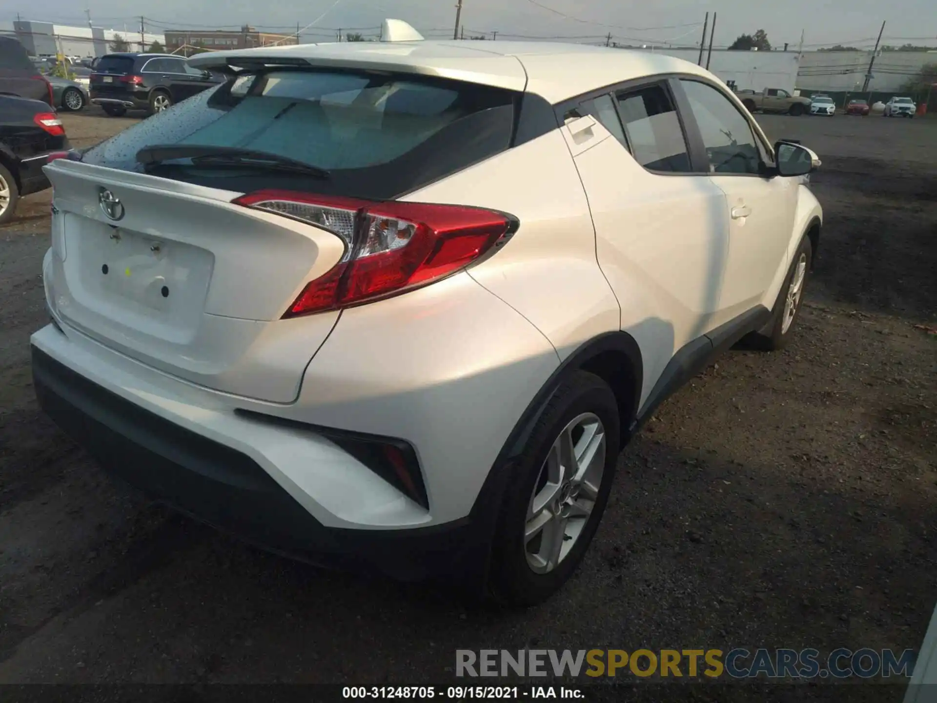 4 Photograph of a damaged car NMTKHMBX7LR103354 TOYOTA C-HR 2020