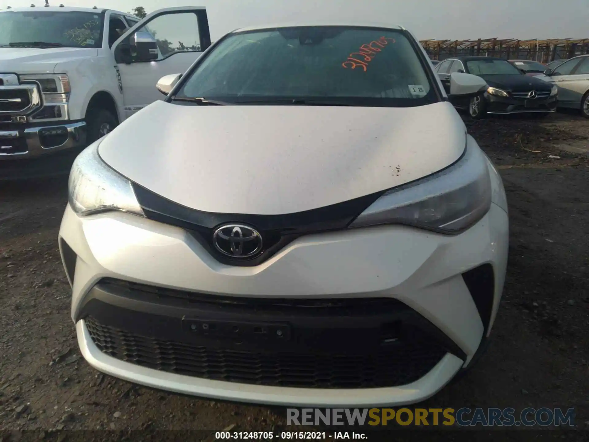 6 Photograph of a damaged car NMTKHMBX7LR103354 TOYOTA C-HR 2020