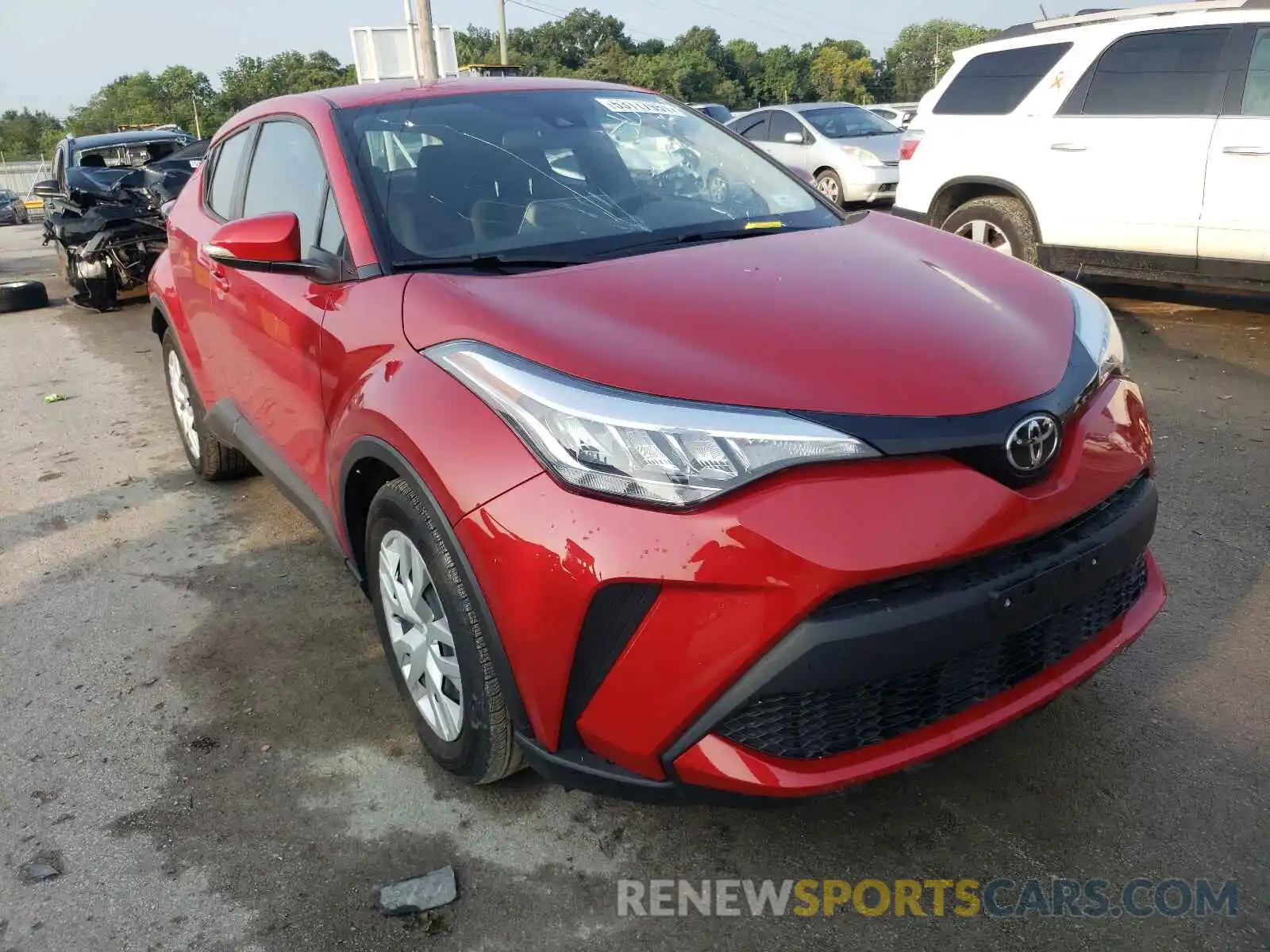 1 Photograph of a damaged car NMTKHMBX7LR103581 TOYOTA C-HR 2020