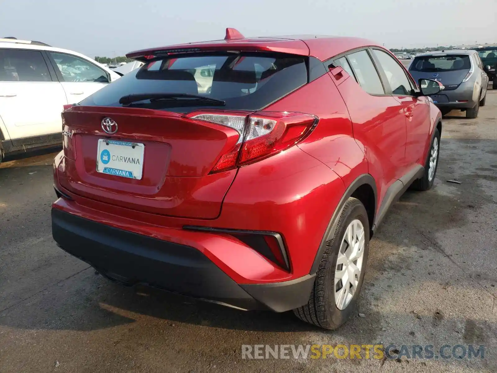 4 Photograph of a damaged car NMTKHMBX7LR103581 TOYOTA C-HR 2020