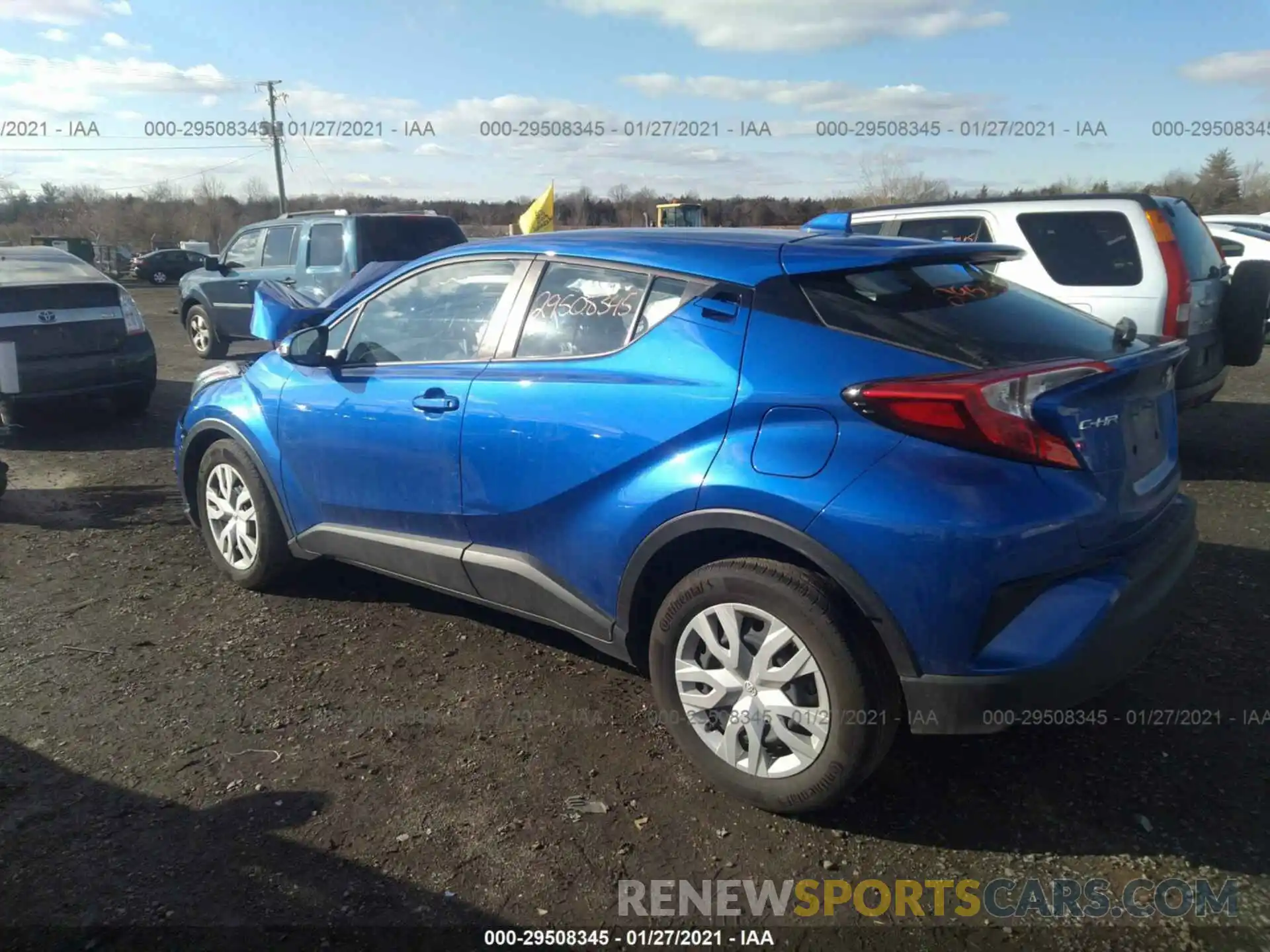 3 Photograph of a damaged car NMTKHMBX7LR104049 TOYOTA C-HR 2020