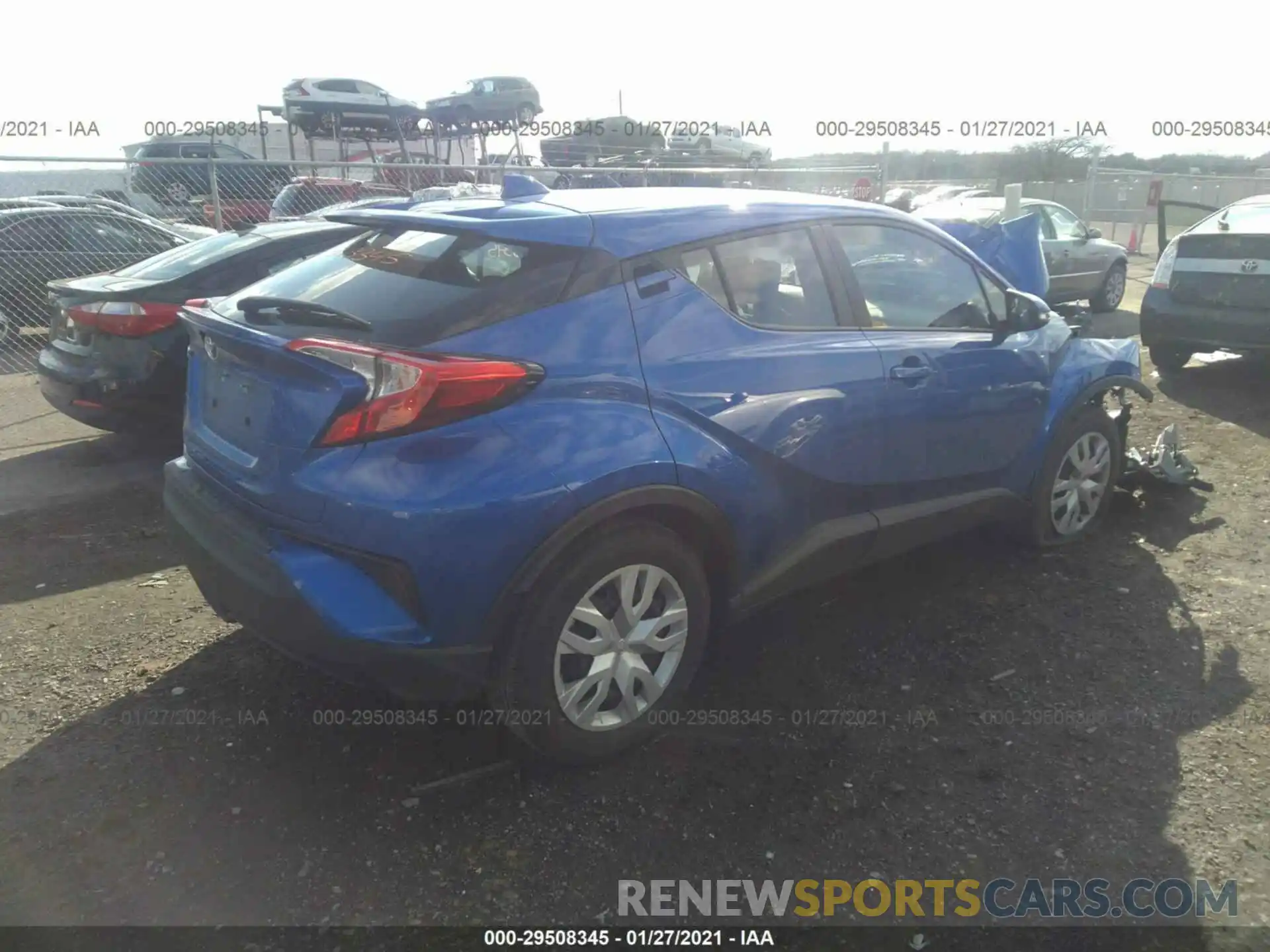 4 Photograph of a damaged car NMTKHMBX7LR104049 TOYOTA C-HR 2020