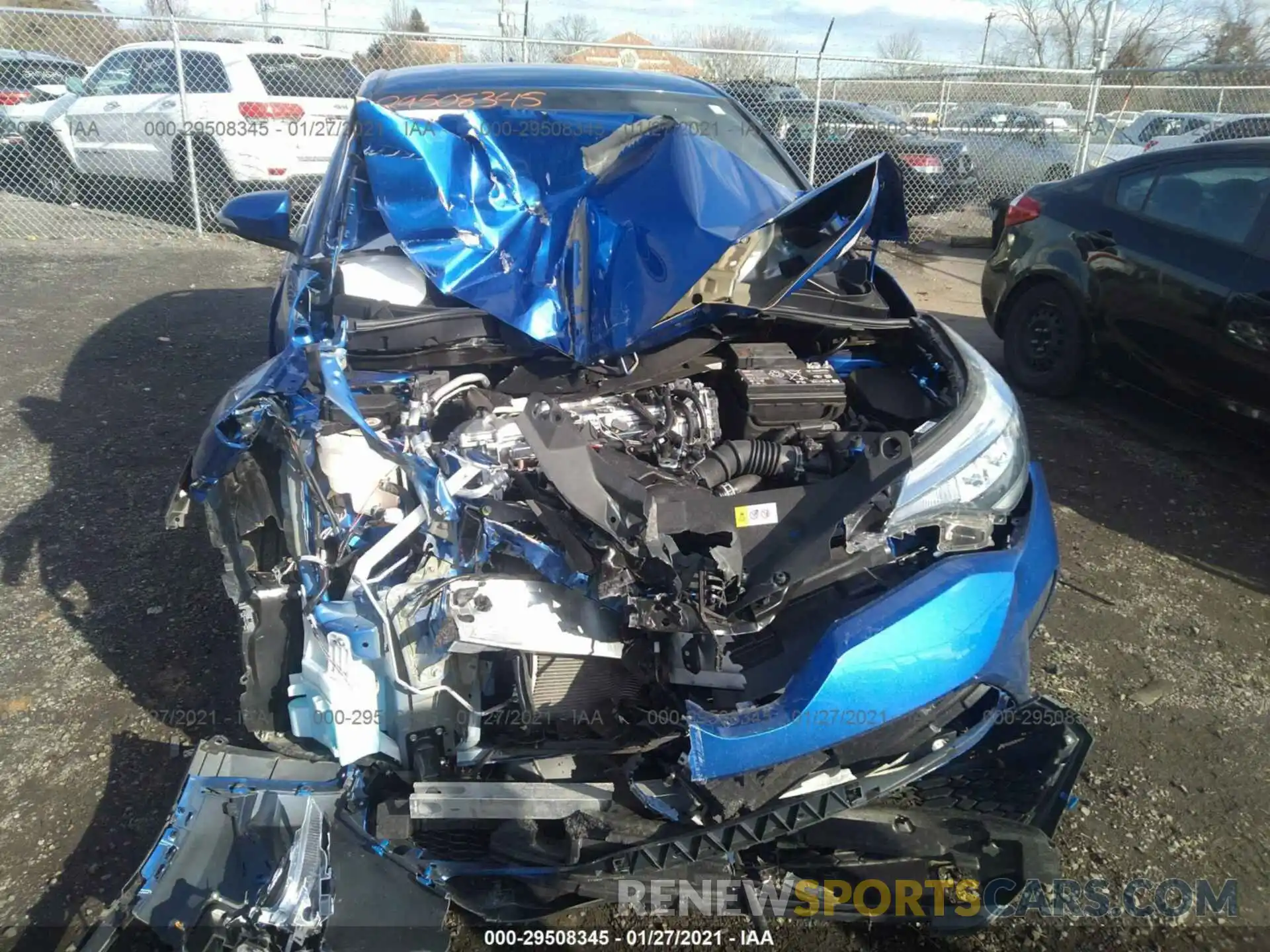 6 Photograph of a damaged car NMTKHMBX7LR104049 TOYOTA C-HR 2020