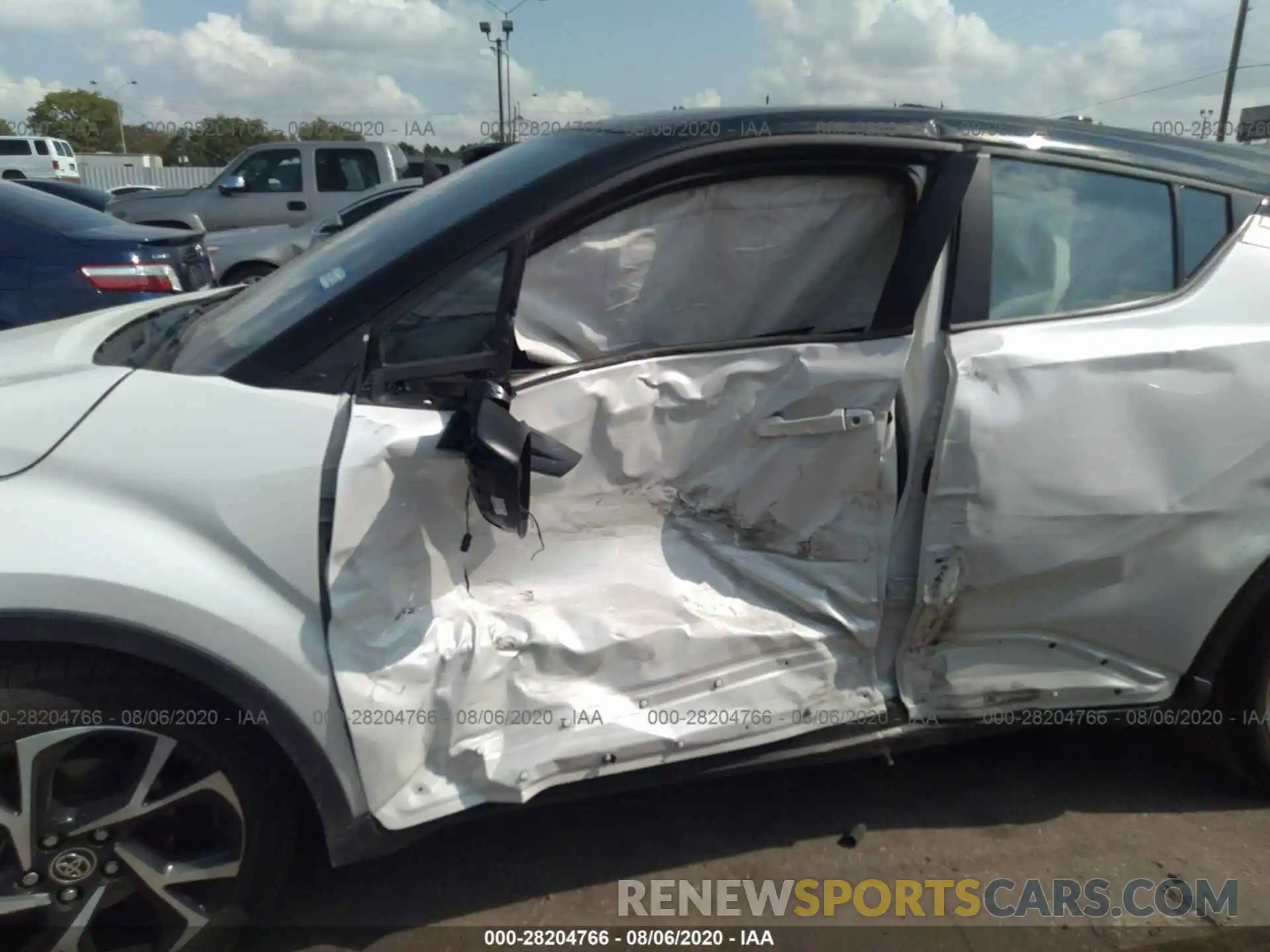 6 Photograph of a damaged car NMTKHMBX7LR105279 TOYOTA C-HR 2020