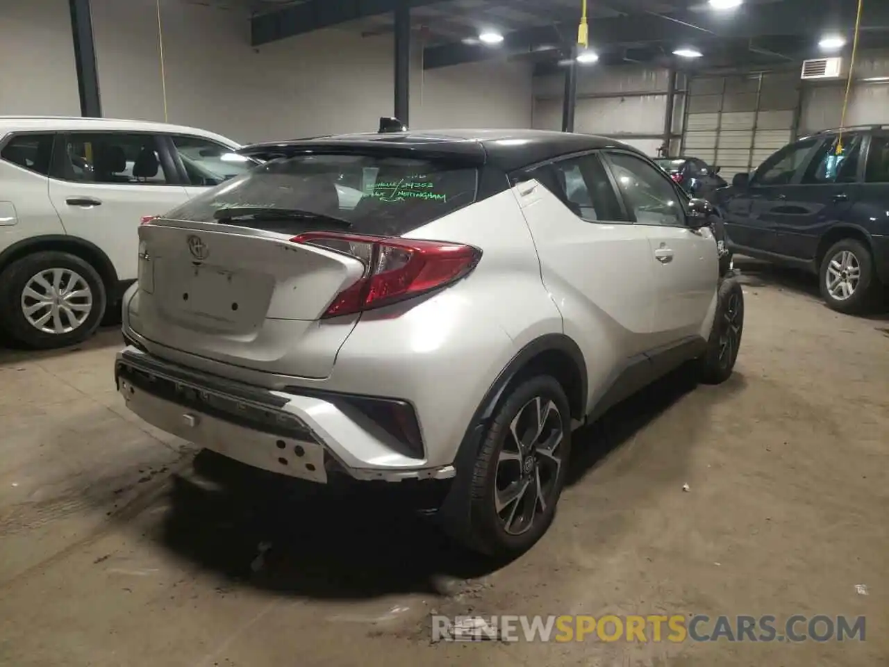 4 Photograph of a damaged car NMTKHMBX7LR108702 TOYOTA C-HR 2020