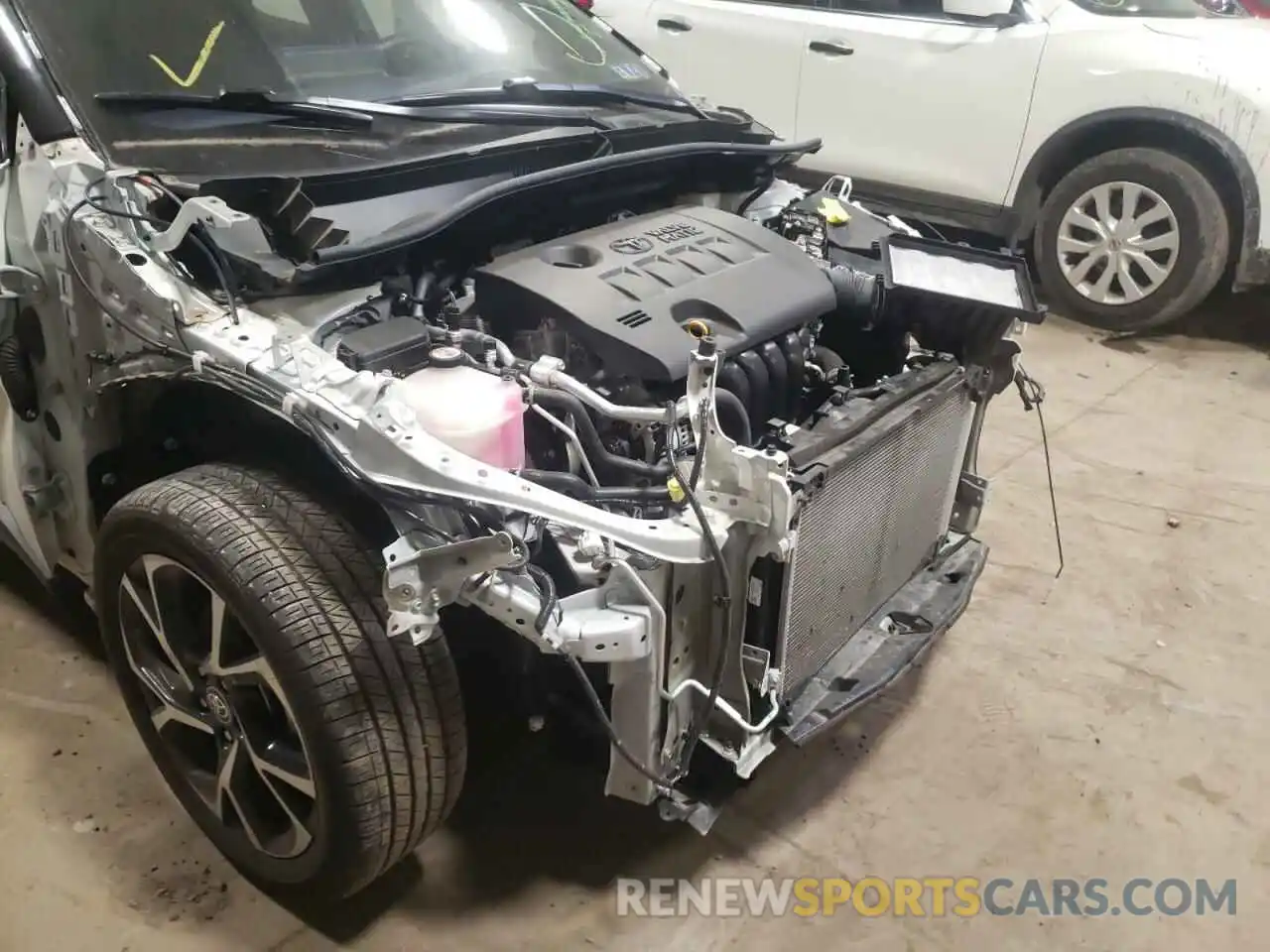 9 Photograph of a damaged car NMTKHMBX7LR108702 TOYOTA C-HR 2020