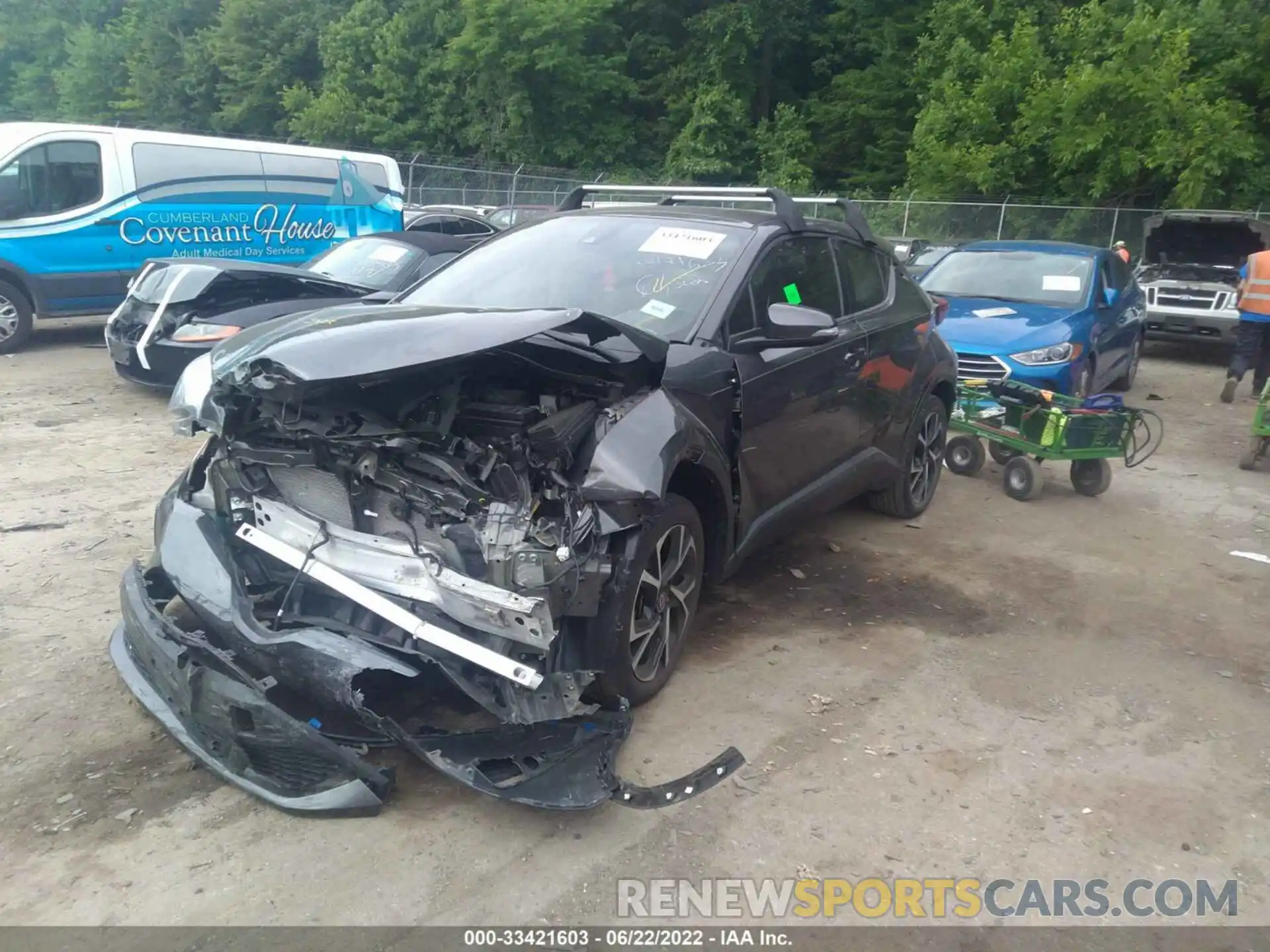 2 Photograph of a damaged car NMTKHMBX7LR108814 TOYOTA C-HR 2020