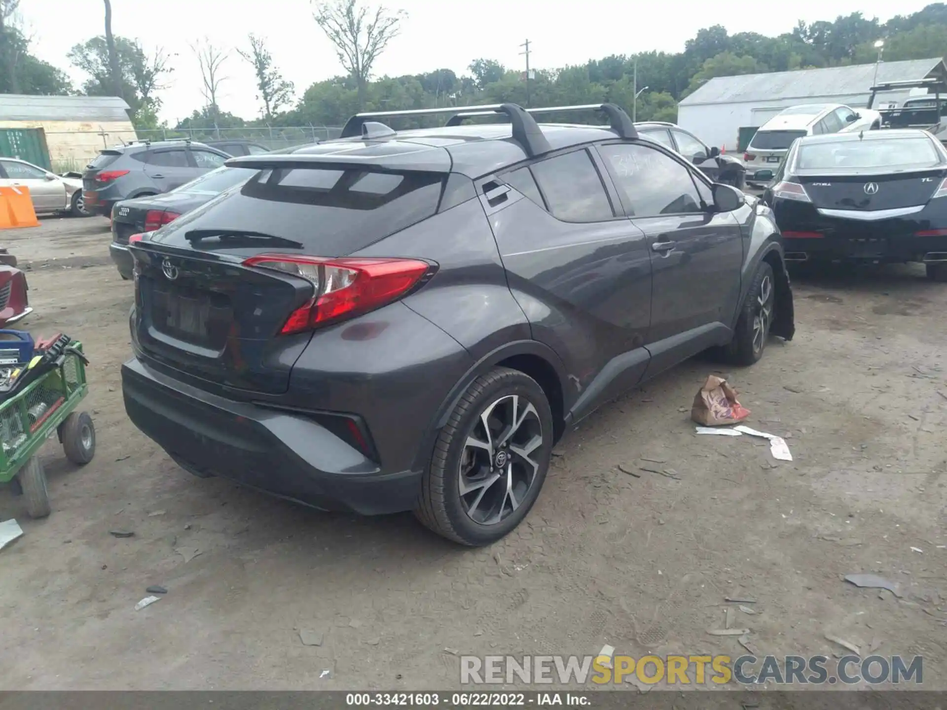 4 Photograph of a damaged car NMTKHMBX7LR108814 TOYOTA C-HR 2020