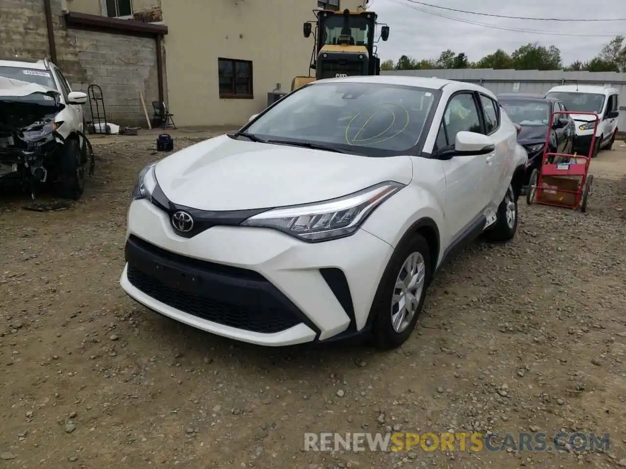 2 Photograph of a damaged car NMTKHMBX7LR109607 TOYOTA C-HR 2020