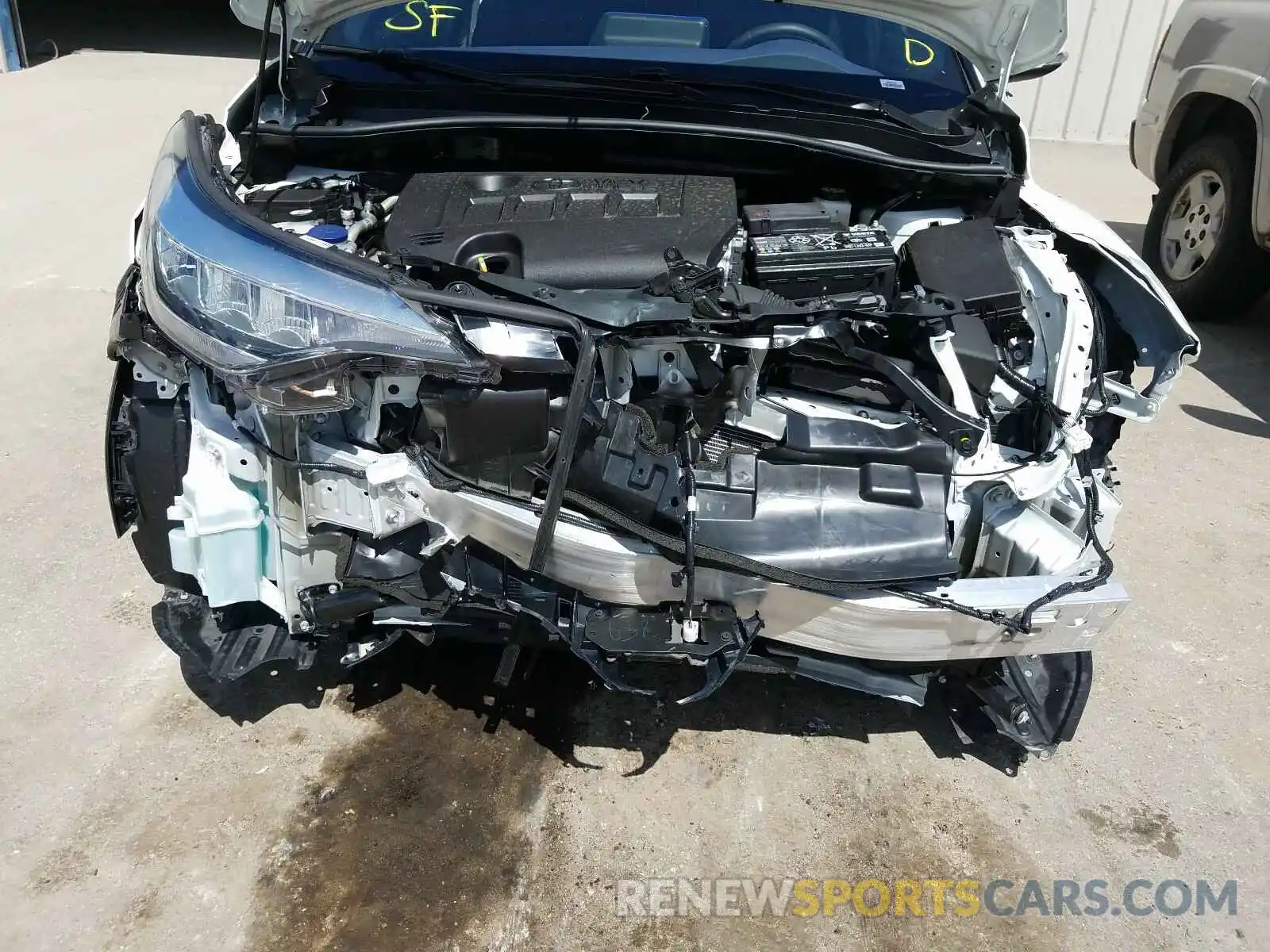 7 Photograph of a damaged car NMTKHMBX7LR110014 TOYOTA C-HR 2020