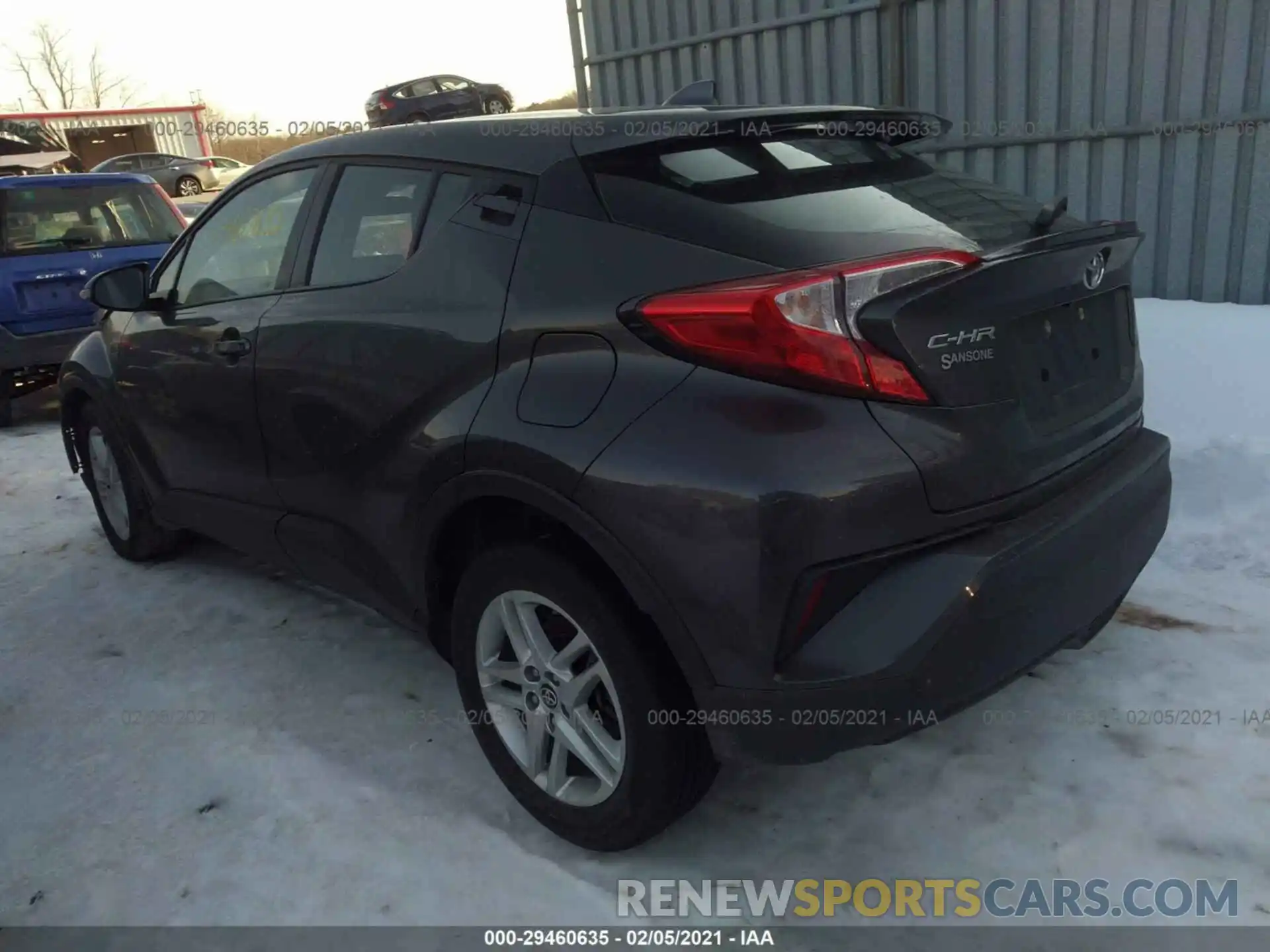 3 Photograph of a damaged car NMTKHMBX7LR111809 TOYOTA C-HR 2020