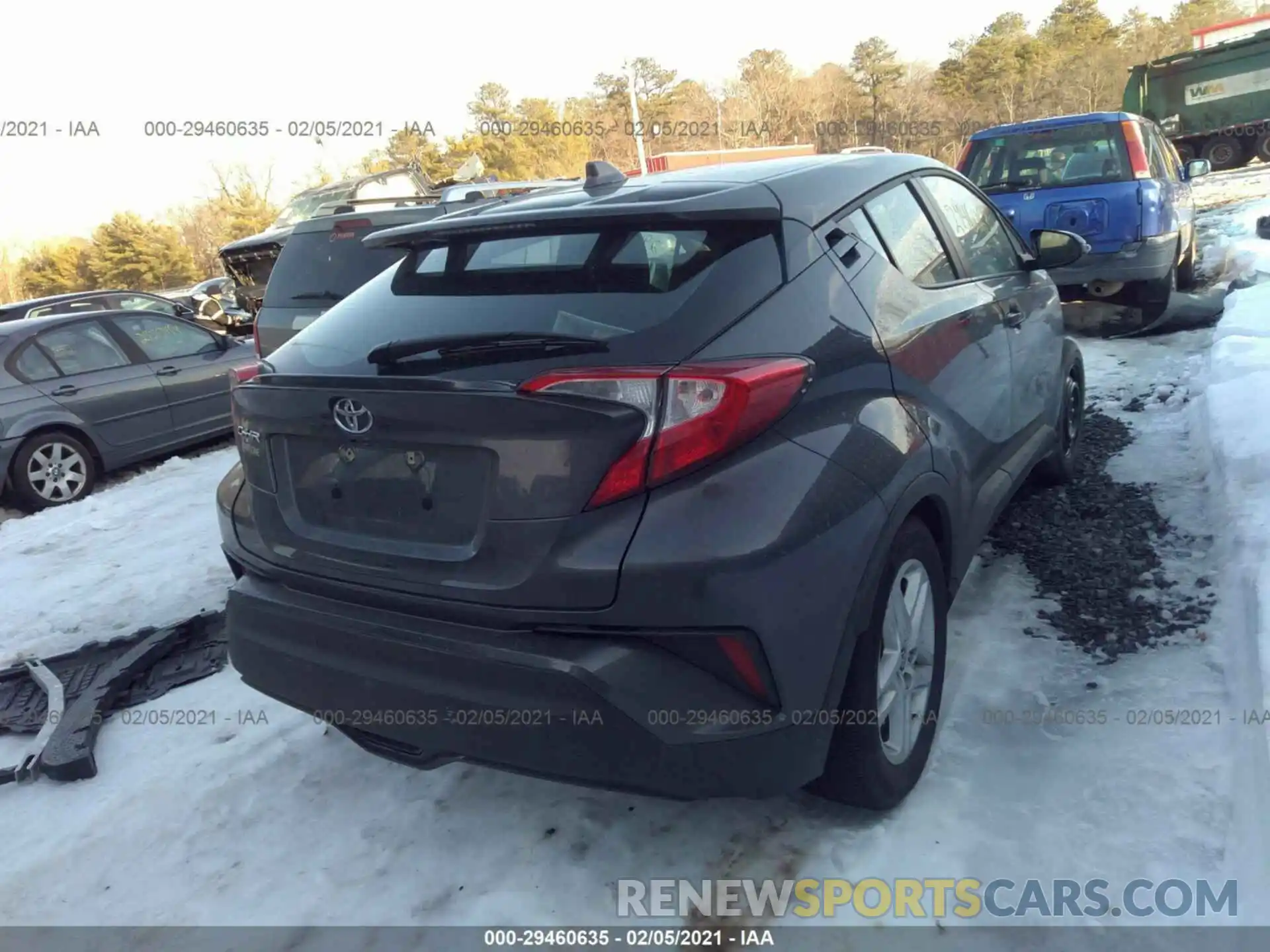 4 Photograph of a damaged car NMTKHMBX7LR111809 TOYOTA C-HR 2020