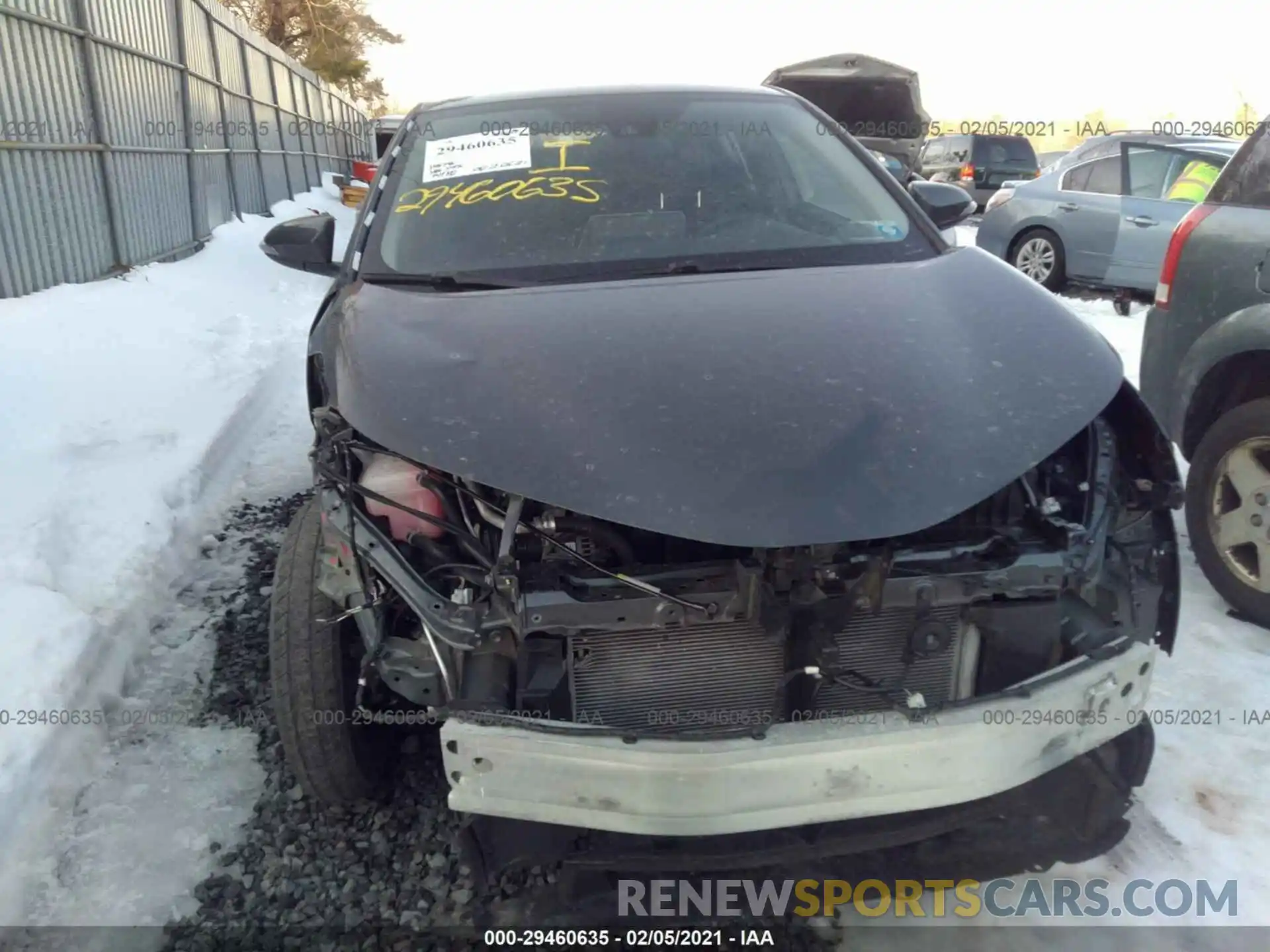 6 Photograph of a damaged car NMTKHMBX7LR111809 TOYOTA C-HR 2020