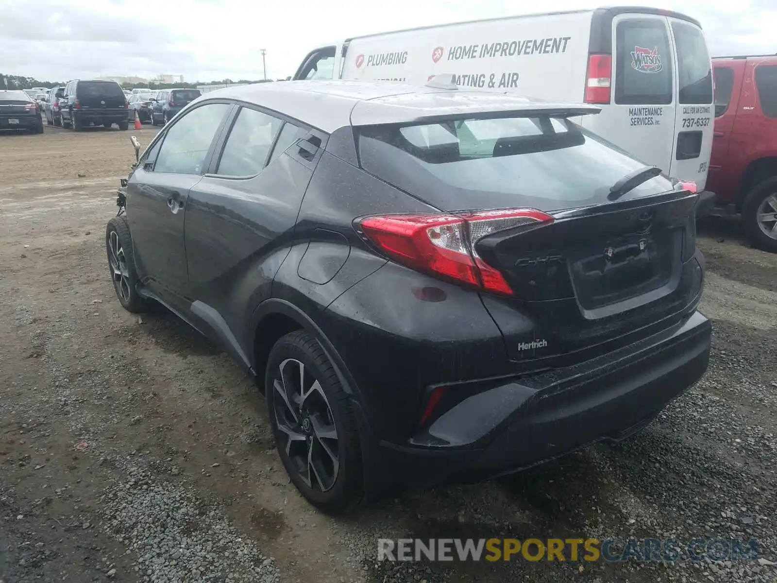 3 Photograph of a damaged car NMTKHMBX7LR112815 TOYOTA C-HR 2020