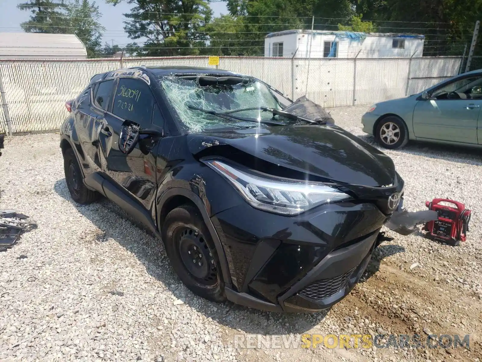 1 Photograph of a damaged car NMTKHMBX7LR114984 TOYOTA C-HR 2020