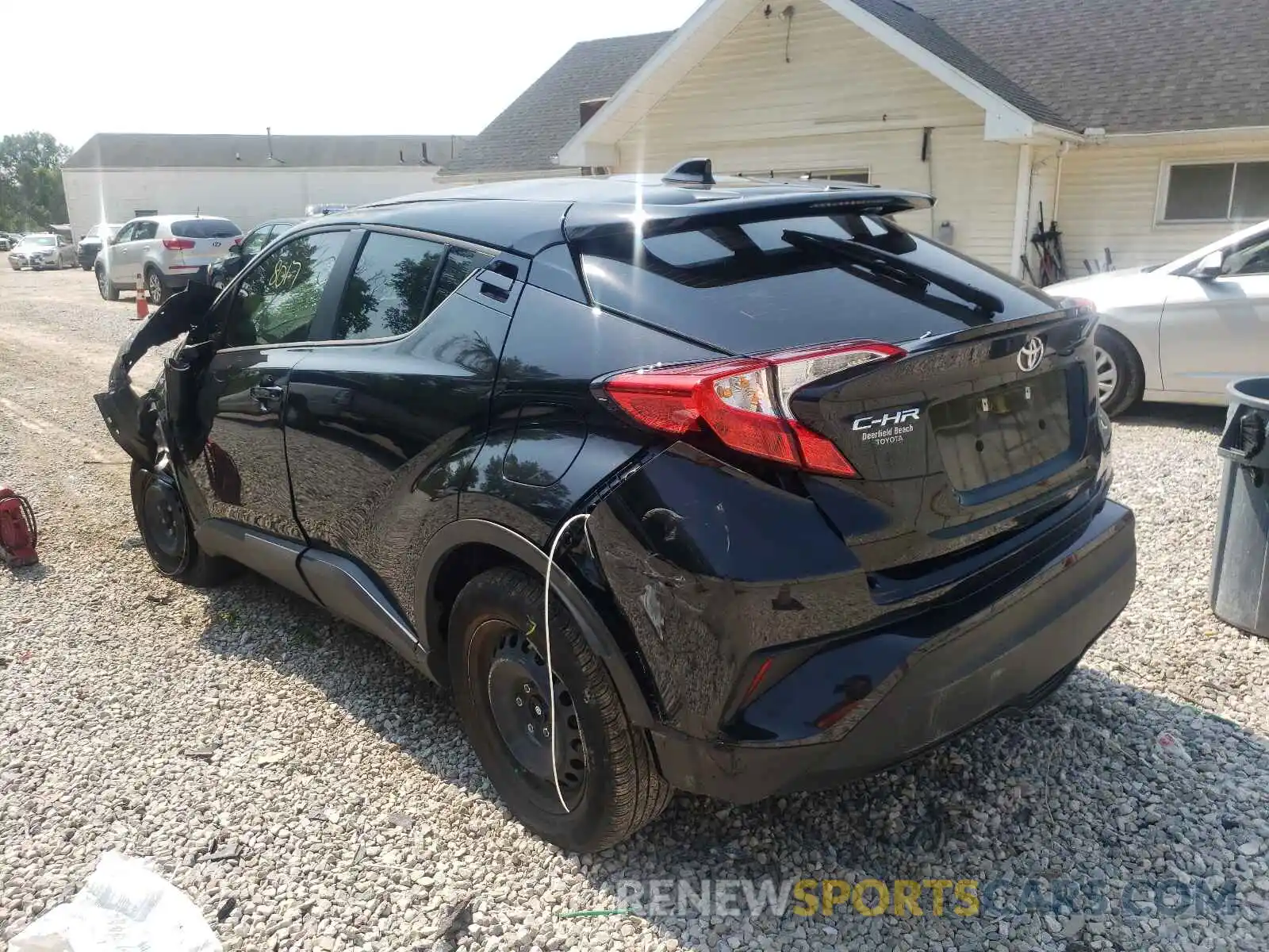 3 Photograph of a damaged car NMTKHMBX7LR114984 TOYOTA C-HR 2020