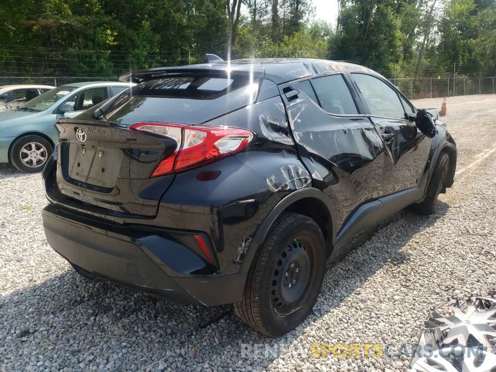 4 Photograph of a damaged car NMTKHMBX7LR114984 TOYOTA C-HR 2020