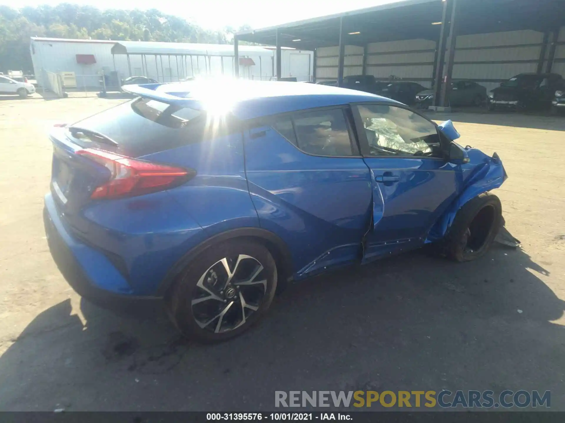 4 Photograph of a damaged car NMTKHMBX7LR115374 TOYOTA C-HR 2020