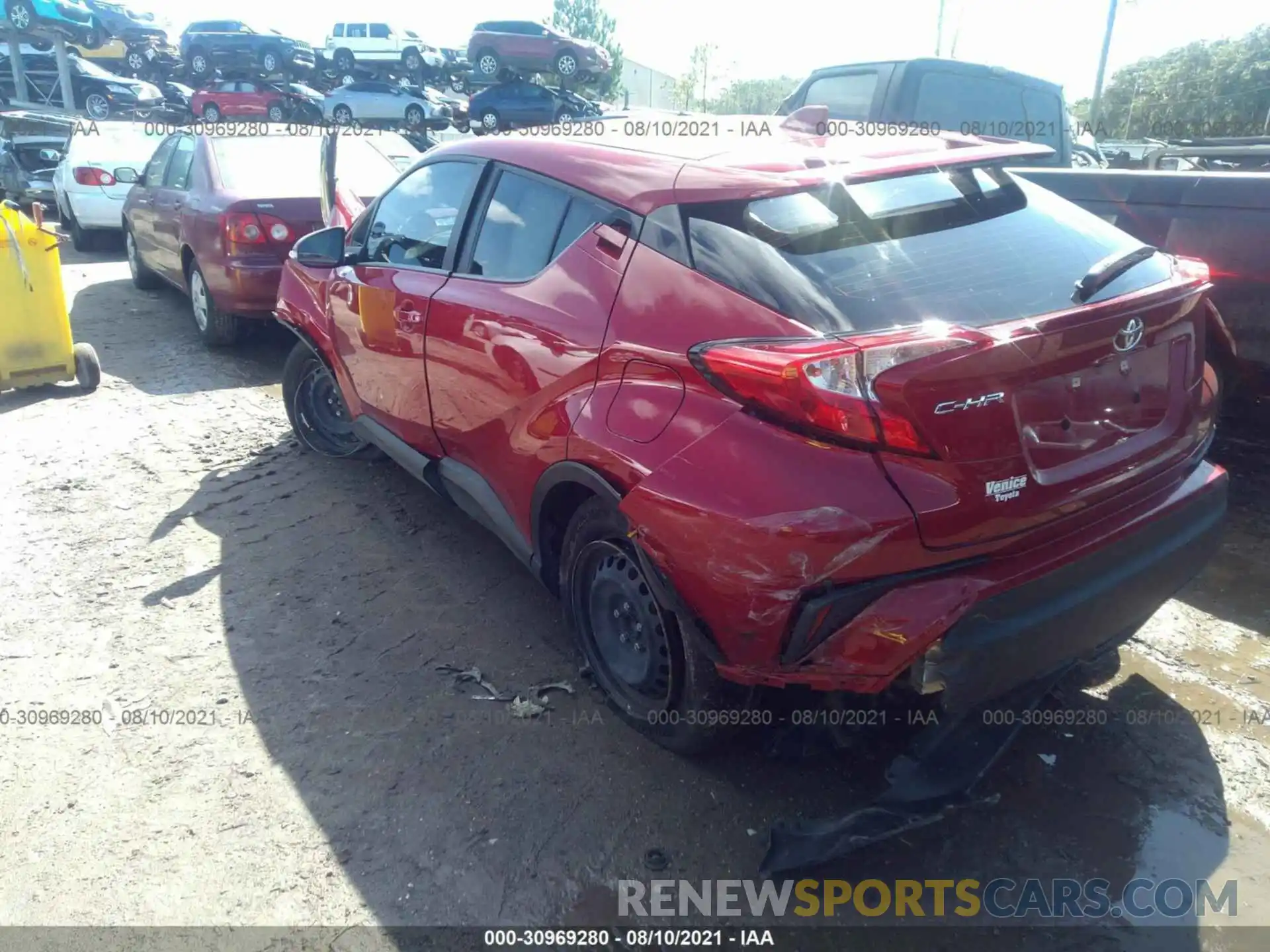 3 Photograph of a damaged car NMTKHMBX7LR115391 TOYOTA C-HR 2020